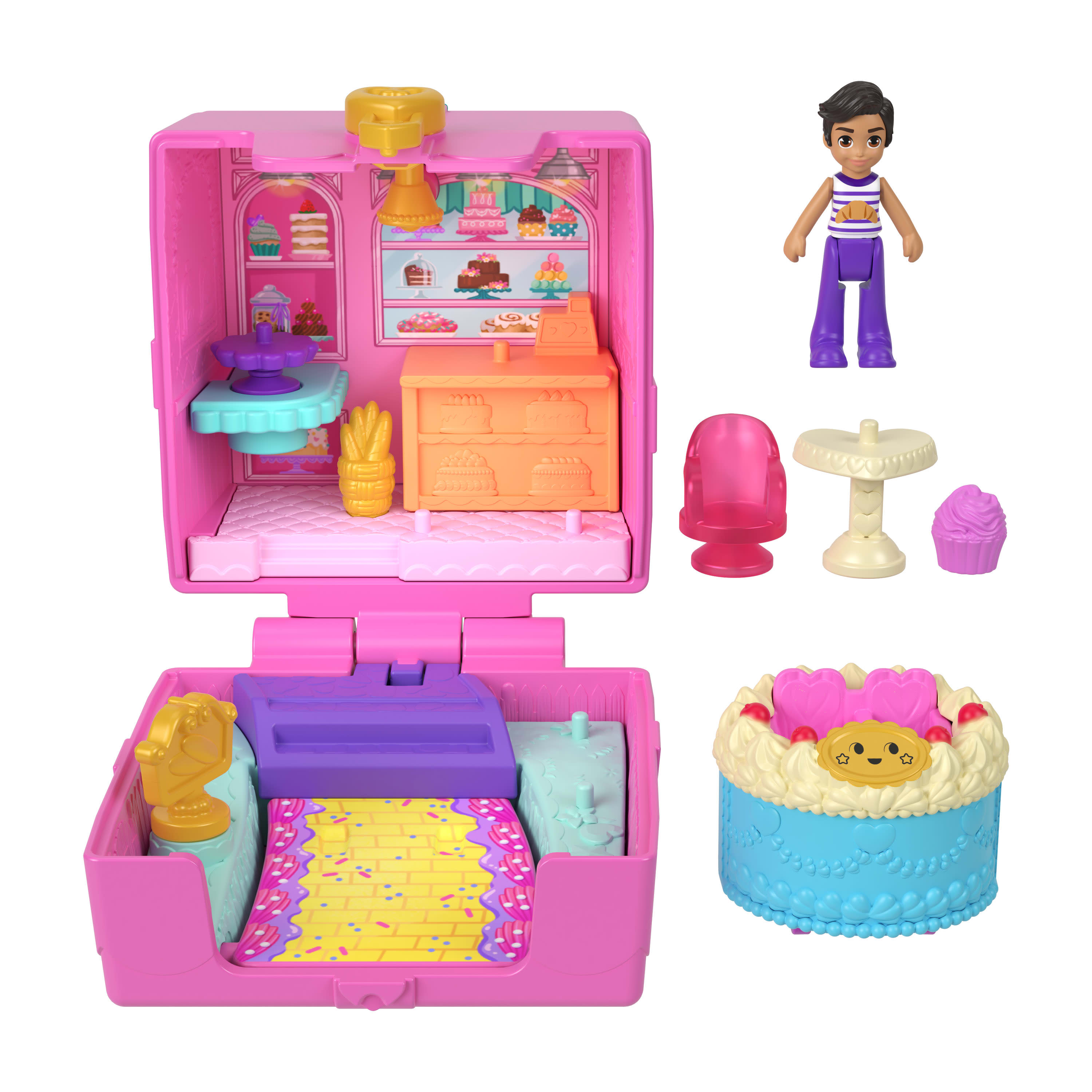 Polly Pocket Tiny Take Out Reveal Compact Playset Assorted Styles