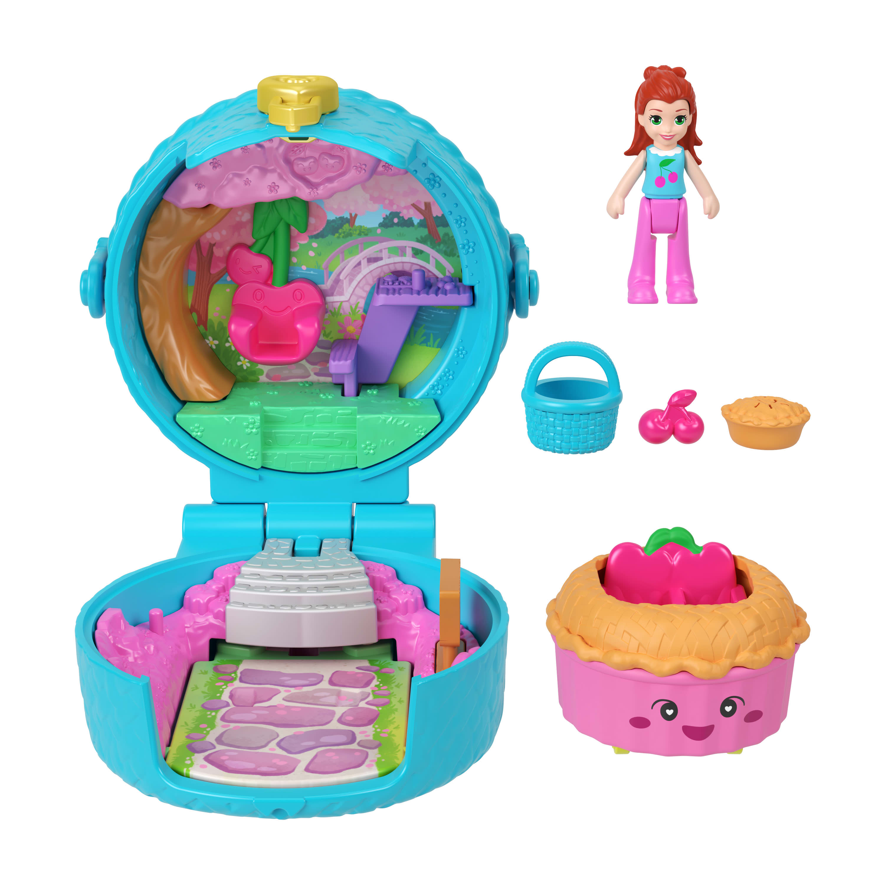 Polly Pocket Tiny Take Out Reveal Compact Playset Assorted Styles