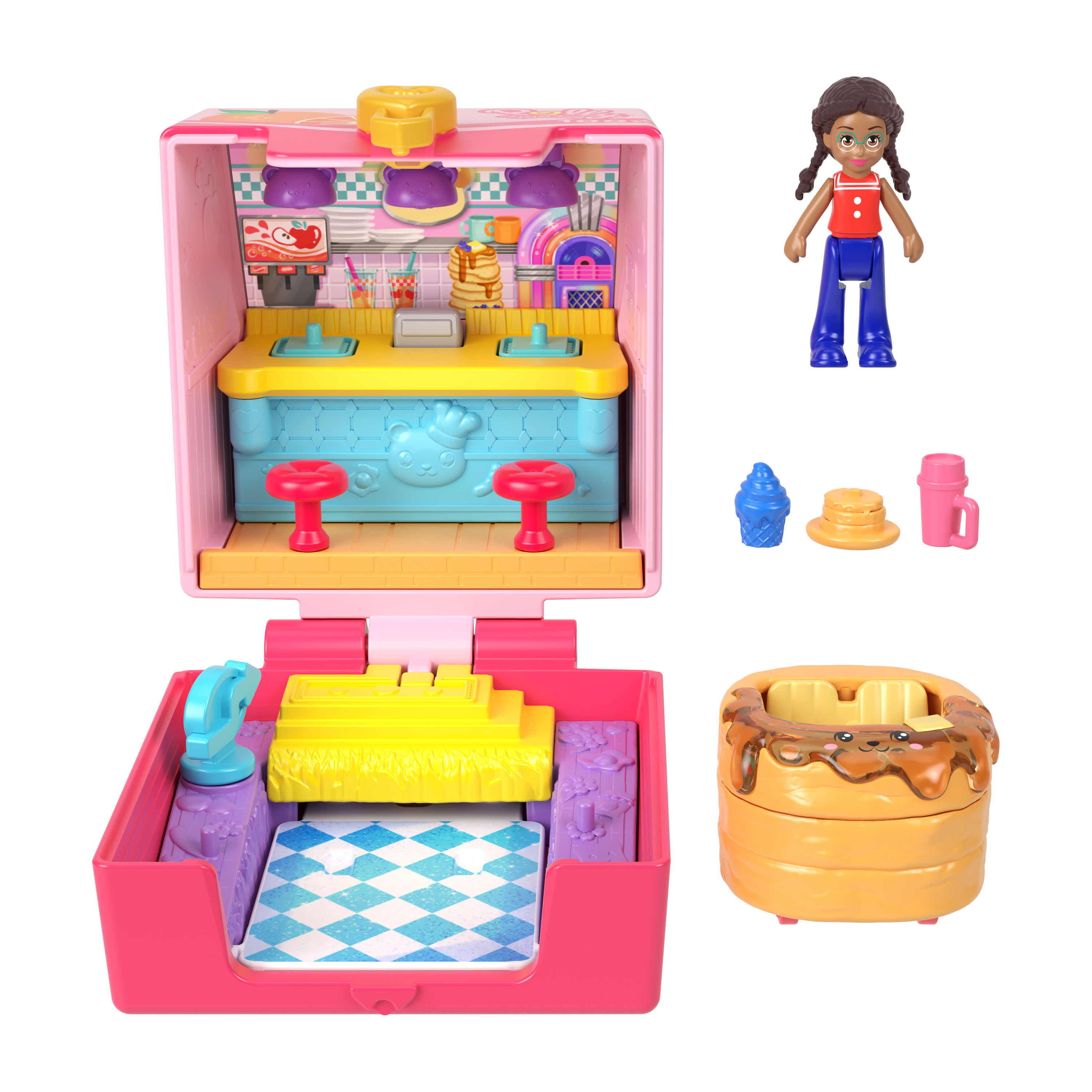 Polly Pocket Tiny Take Out Reveal Compact Playset Assorted Styles