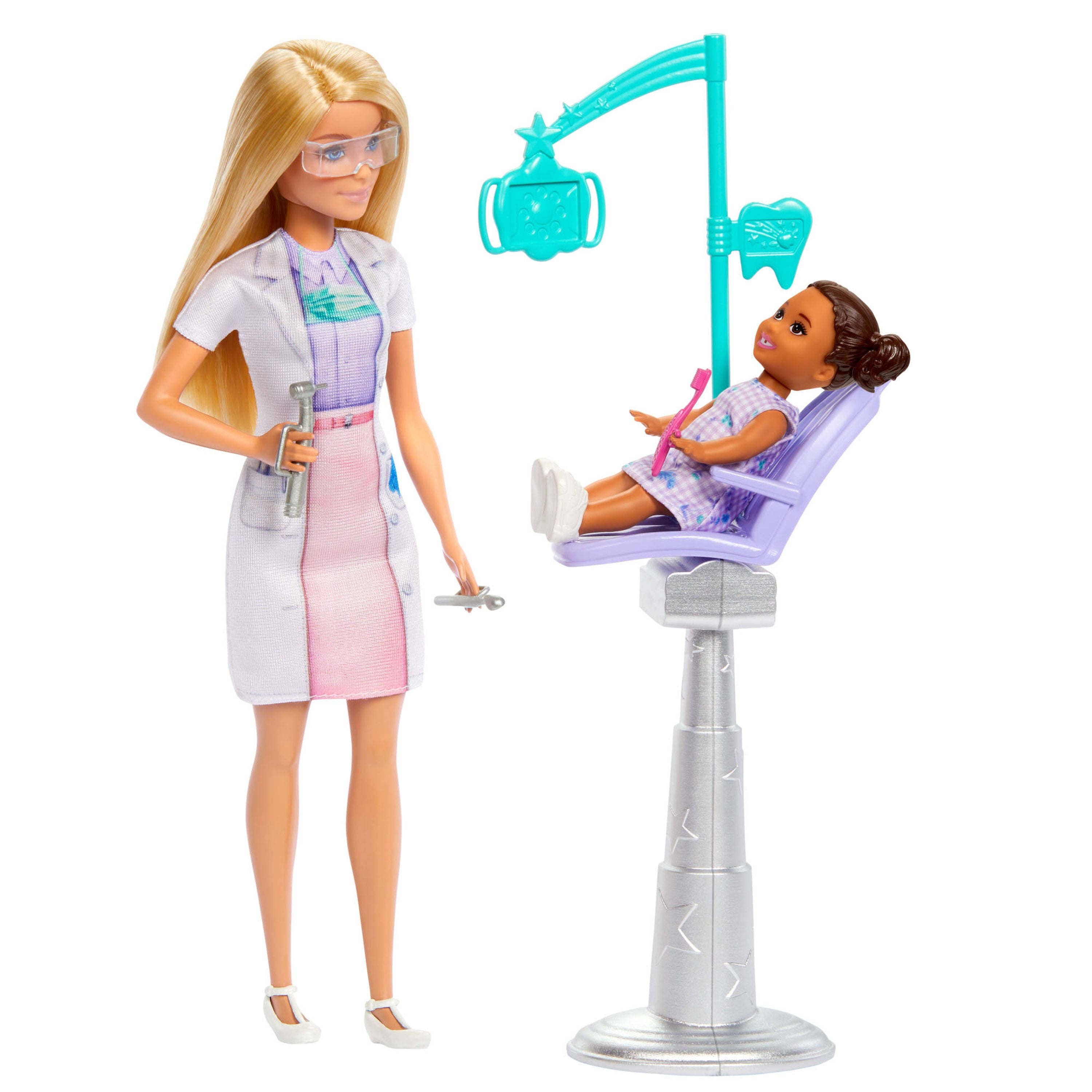 Barbie You Can Be Anything Doll Playset - Dentist Blonde