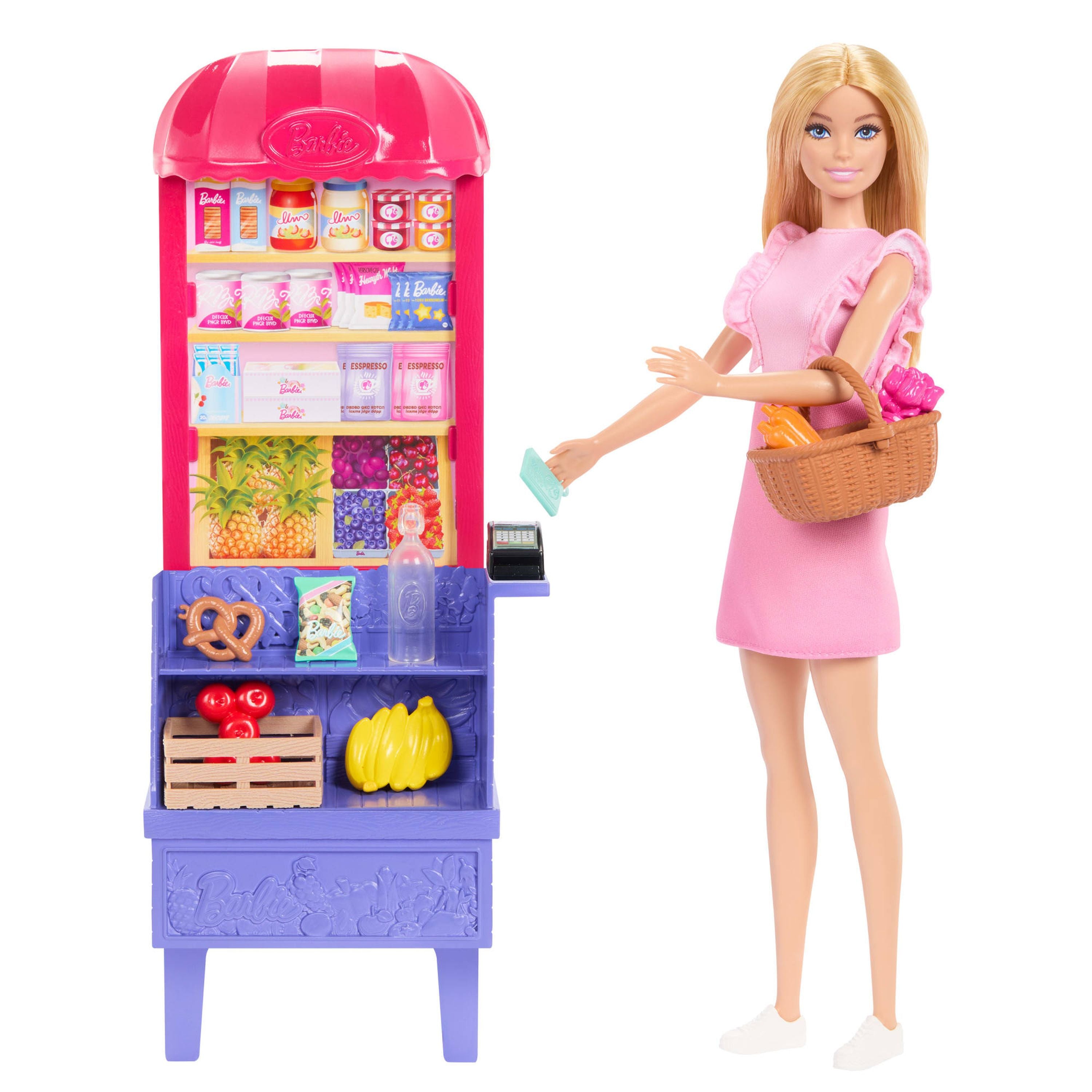 Barbie Malibu At The Market Doll & Playset