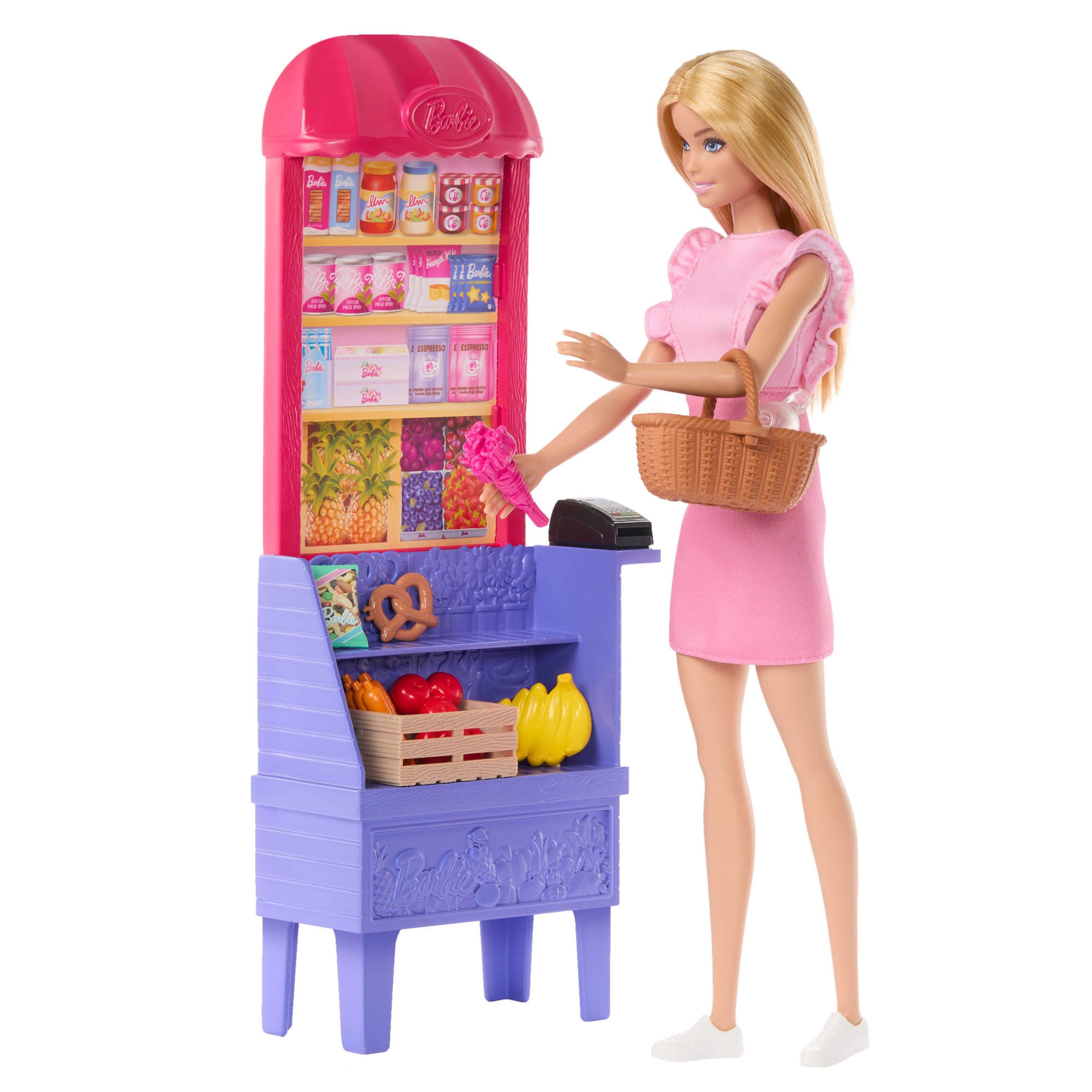 Barbie Malibu At The Market Doll & Playset