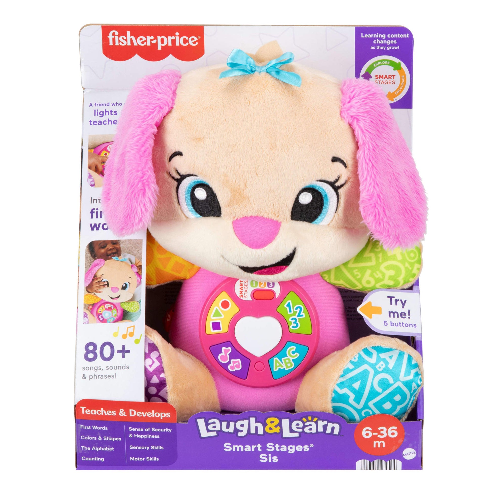 Fisher-Price Laugh & Learn Smart Stages Sis - Toyworld NZ