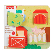 Fisher-Price Wood Farm Animal Board