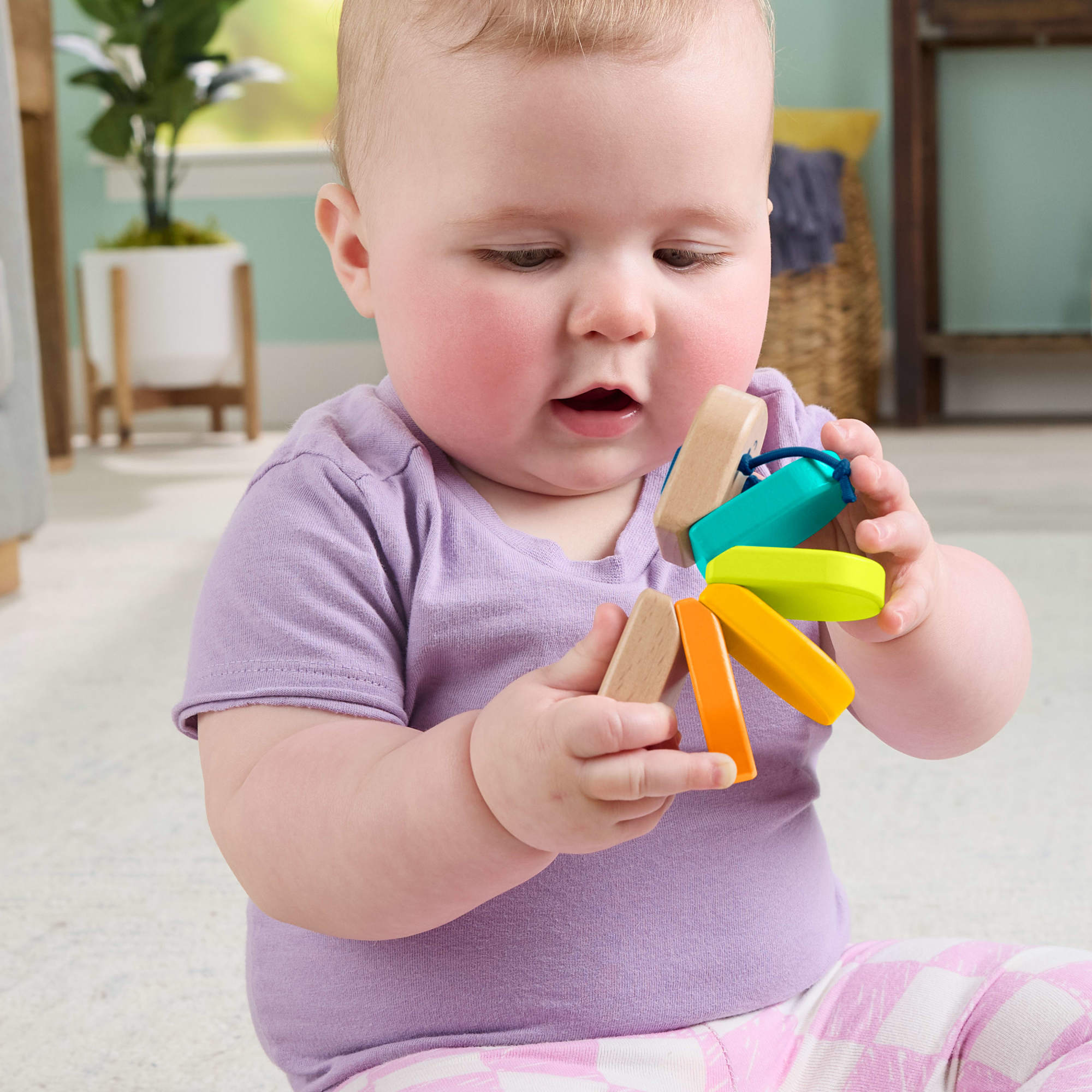 Fisher-Price Wood Clacker Caterpillar