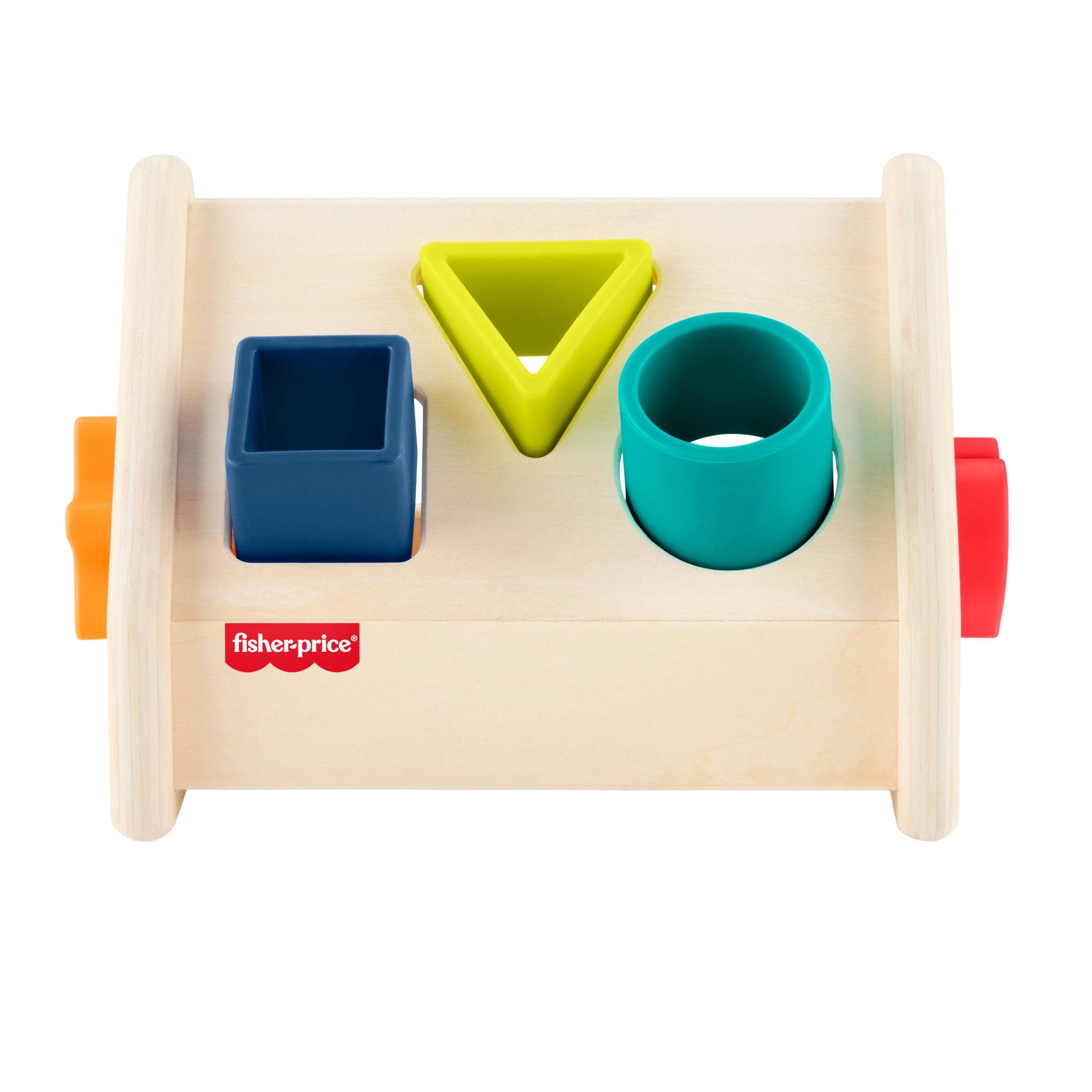 Fisher-Price Wooden Silicone Shape Sorter