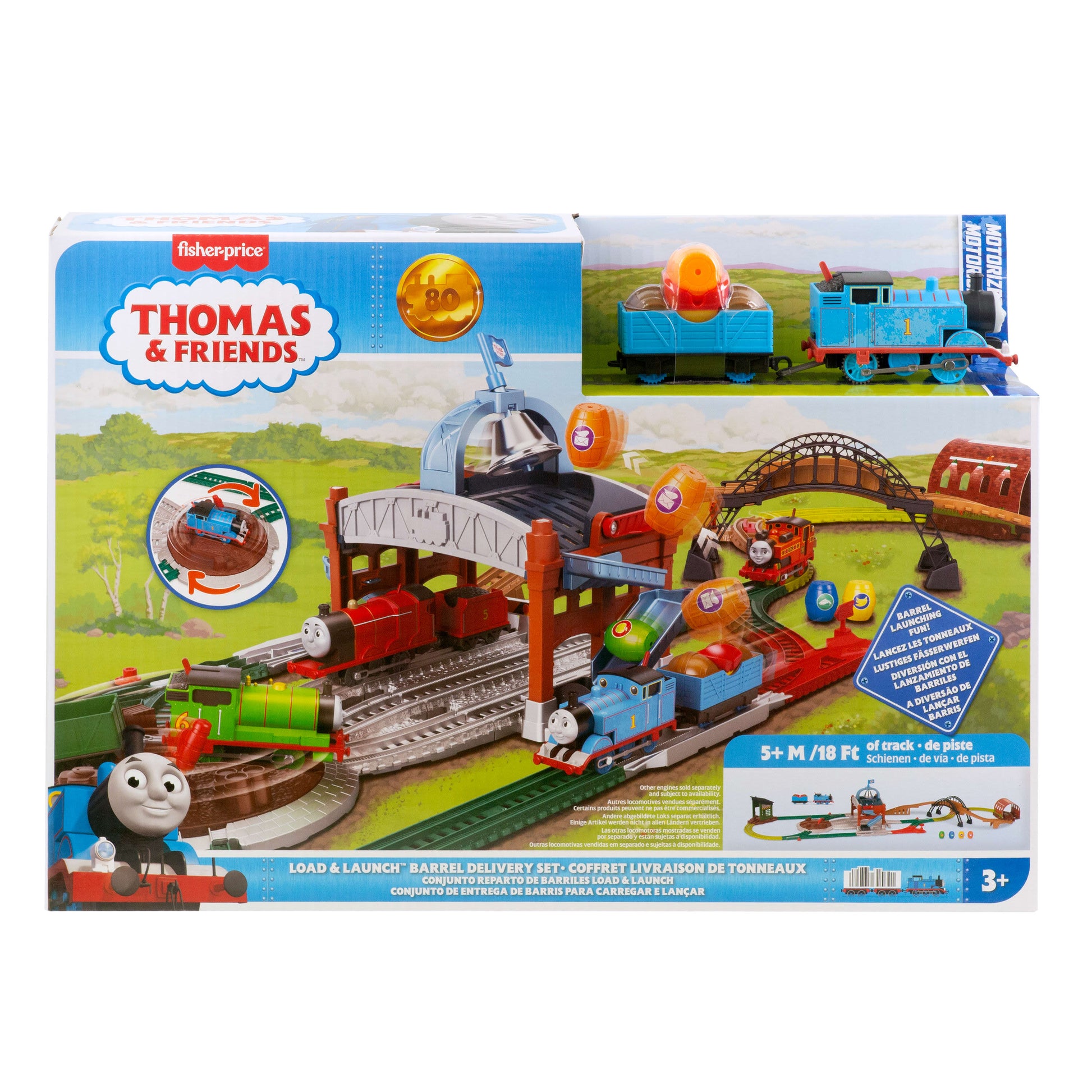 Fisher-Price Thomas Friends Barrel Delivery Trackset – Toyworld NZ