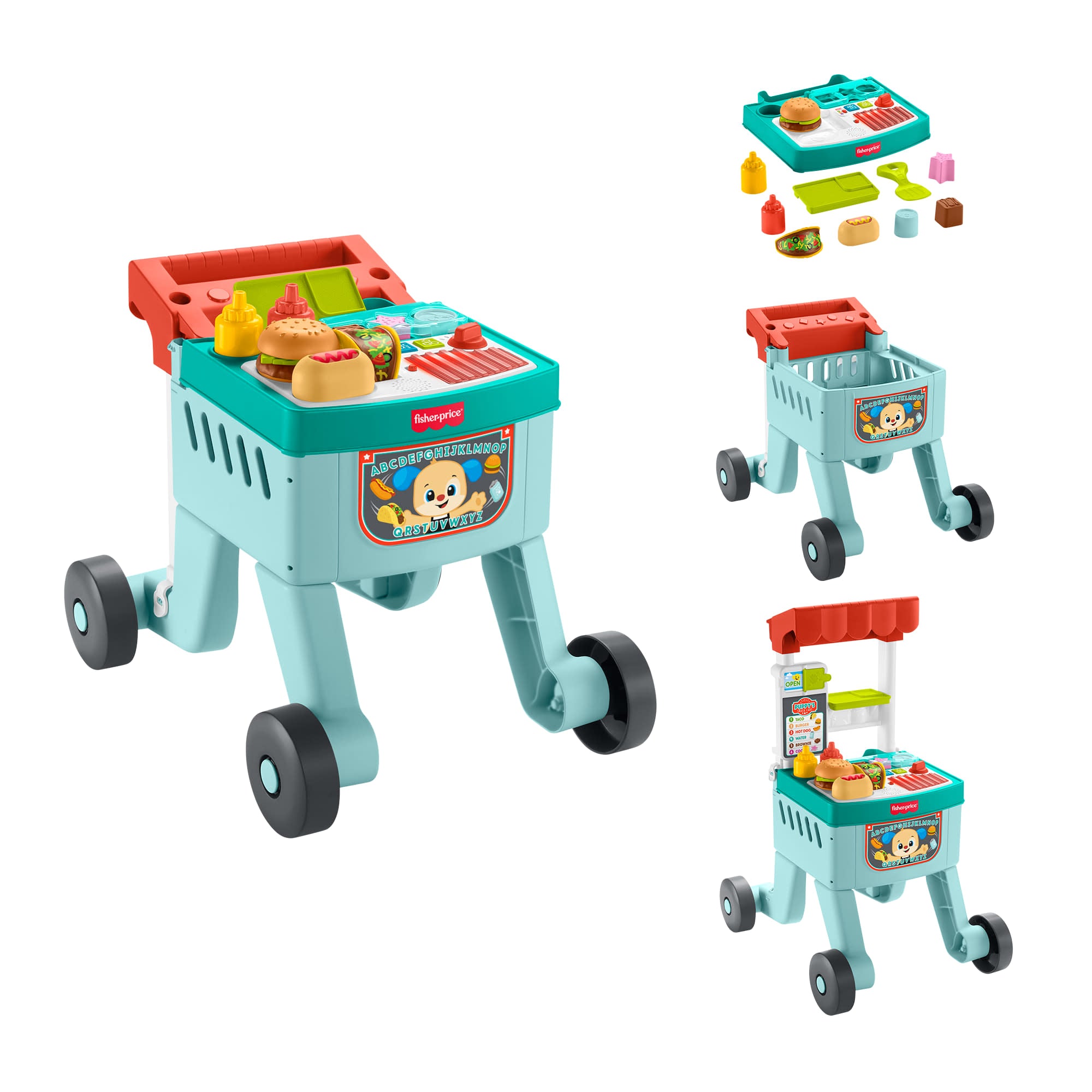 Fisher-Price Laugh & Learn Snack Cart Walker