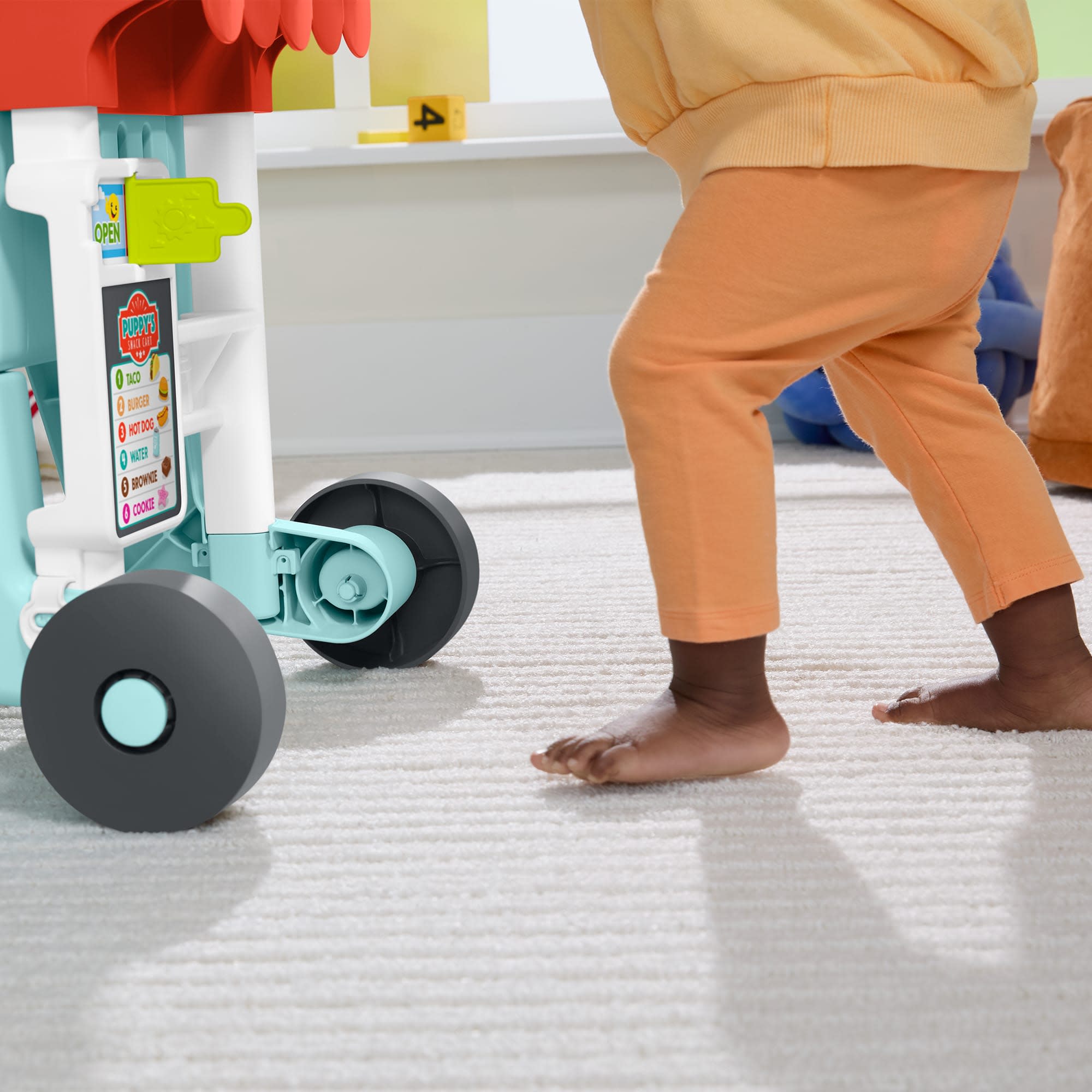 Fisher-Price Laugh & Learn Snack Cart Walker