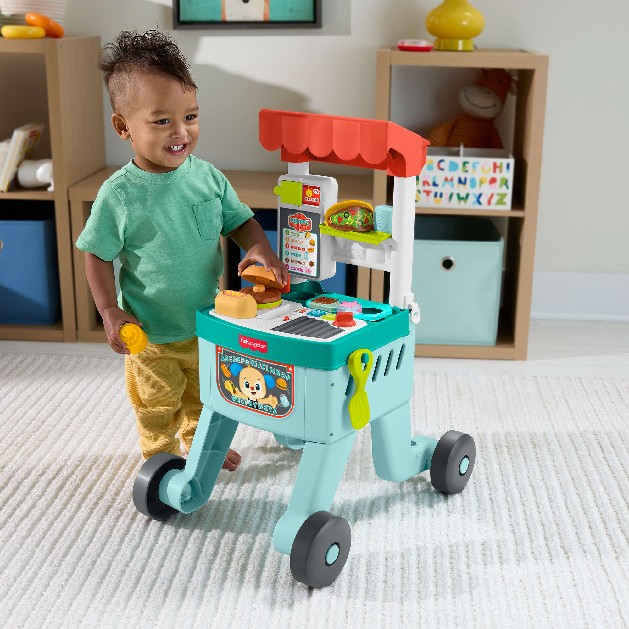 Fisher-Price Laugh & Learn Snack Cart Walker