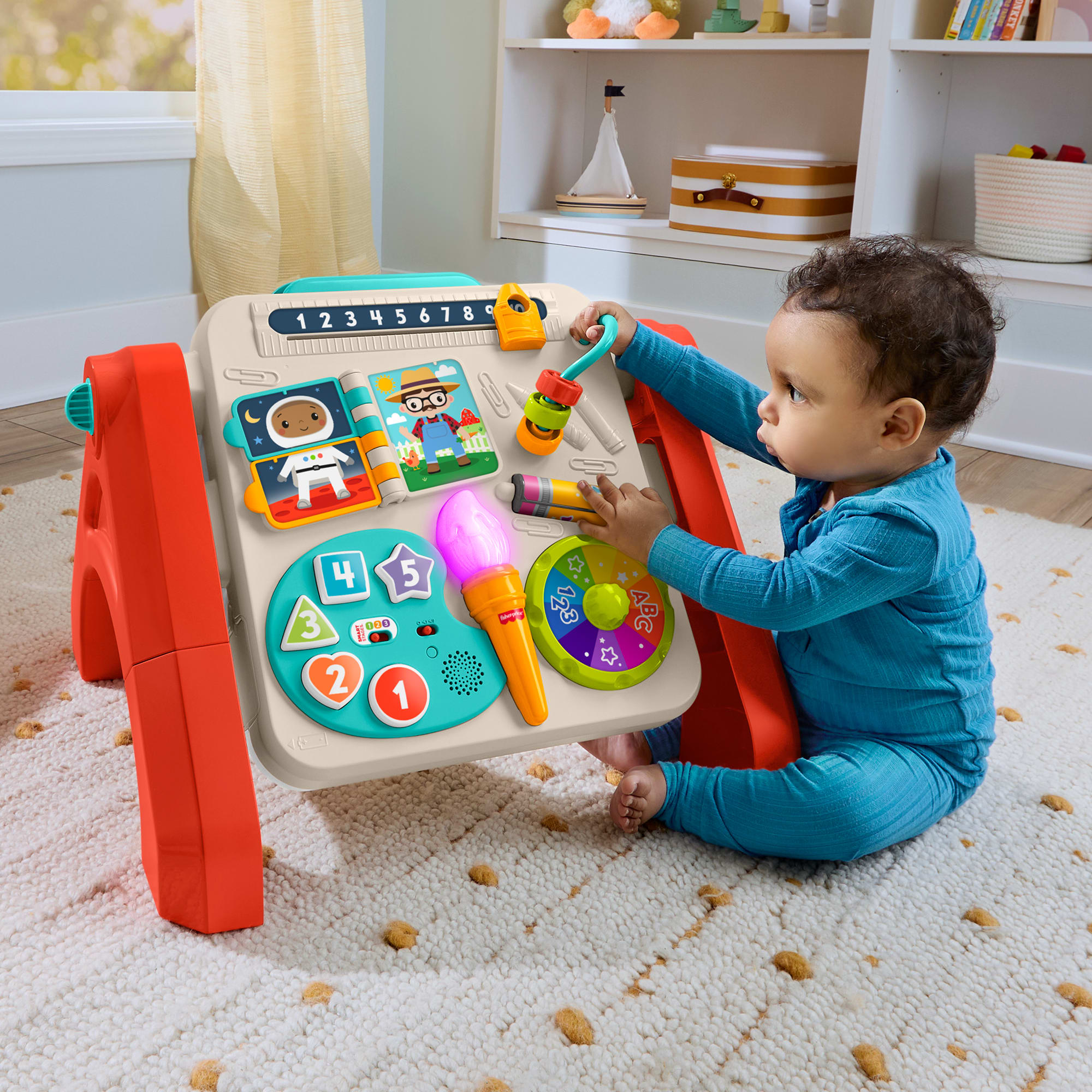 Fisher-Price Laugh & Learn 4-in-1 Activity Table & Easel