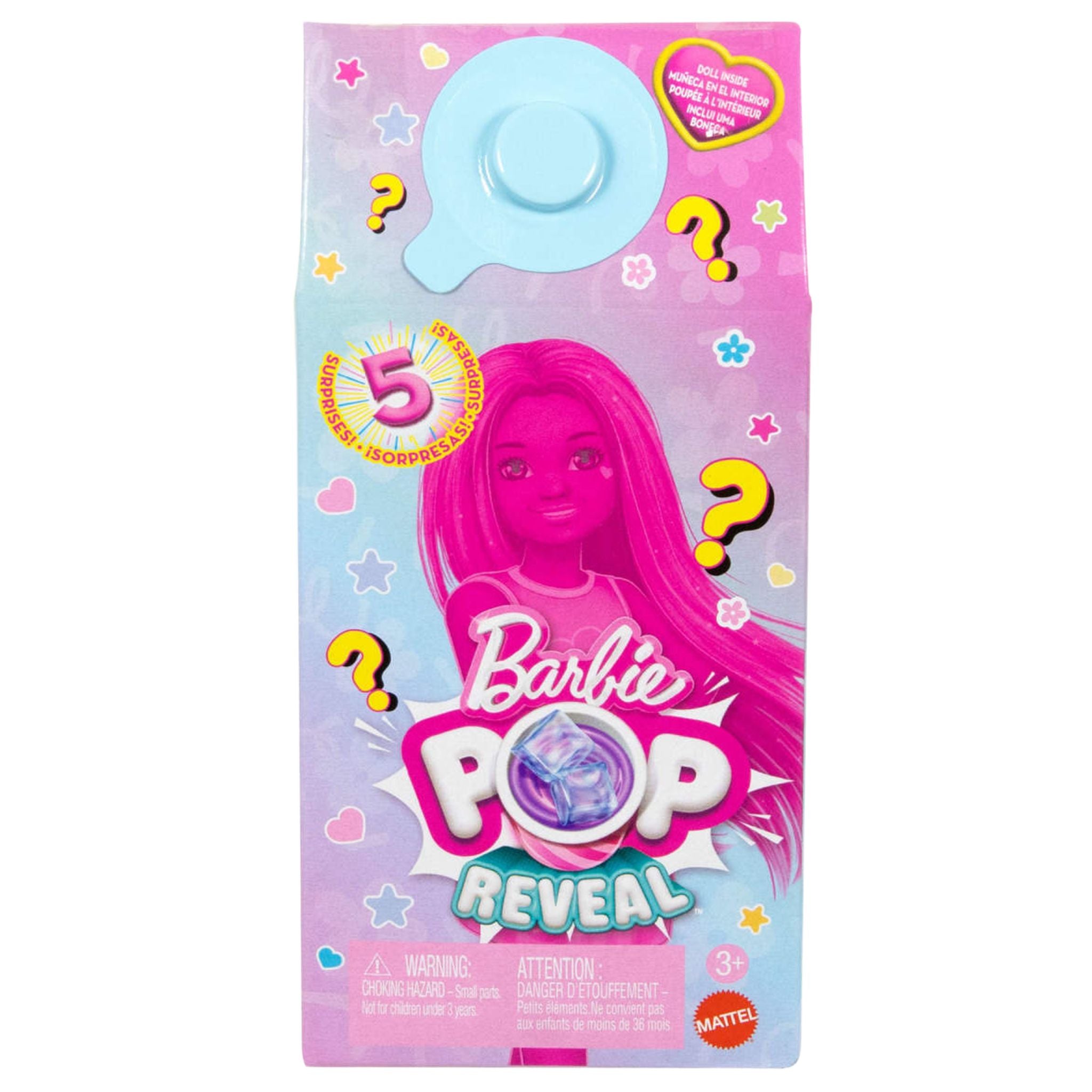 Barbie Chelsea Doll Pop Reveal Shakes Series Blind Box