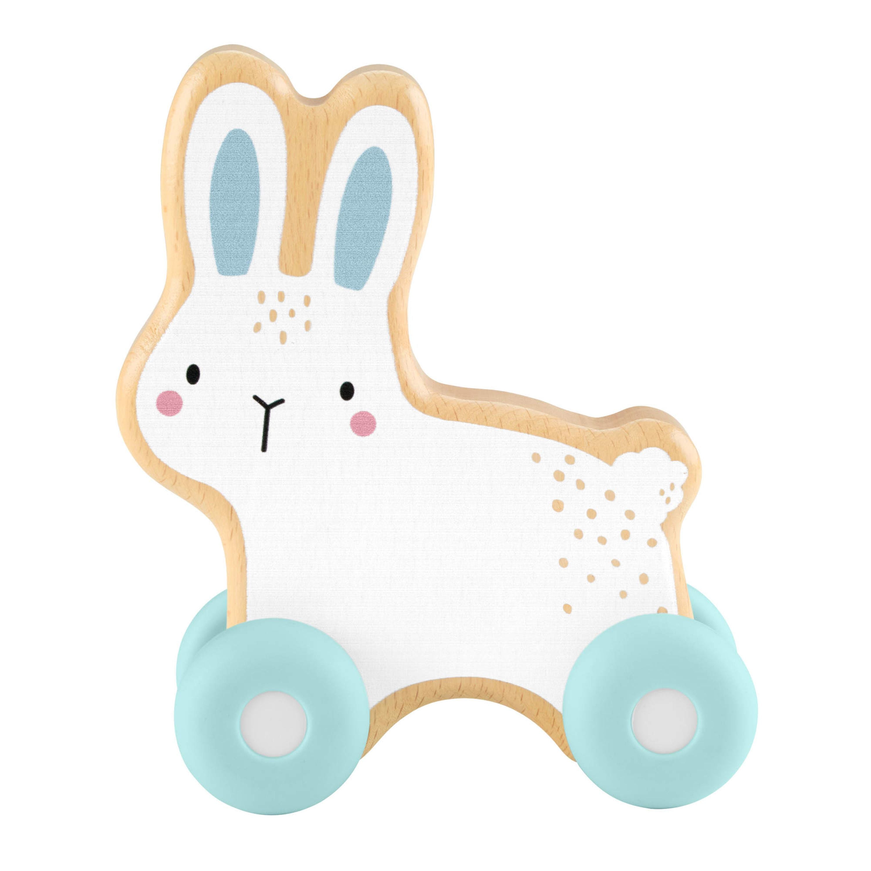 Fisher-Price Wooden Push-Along Bunny