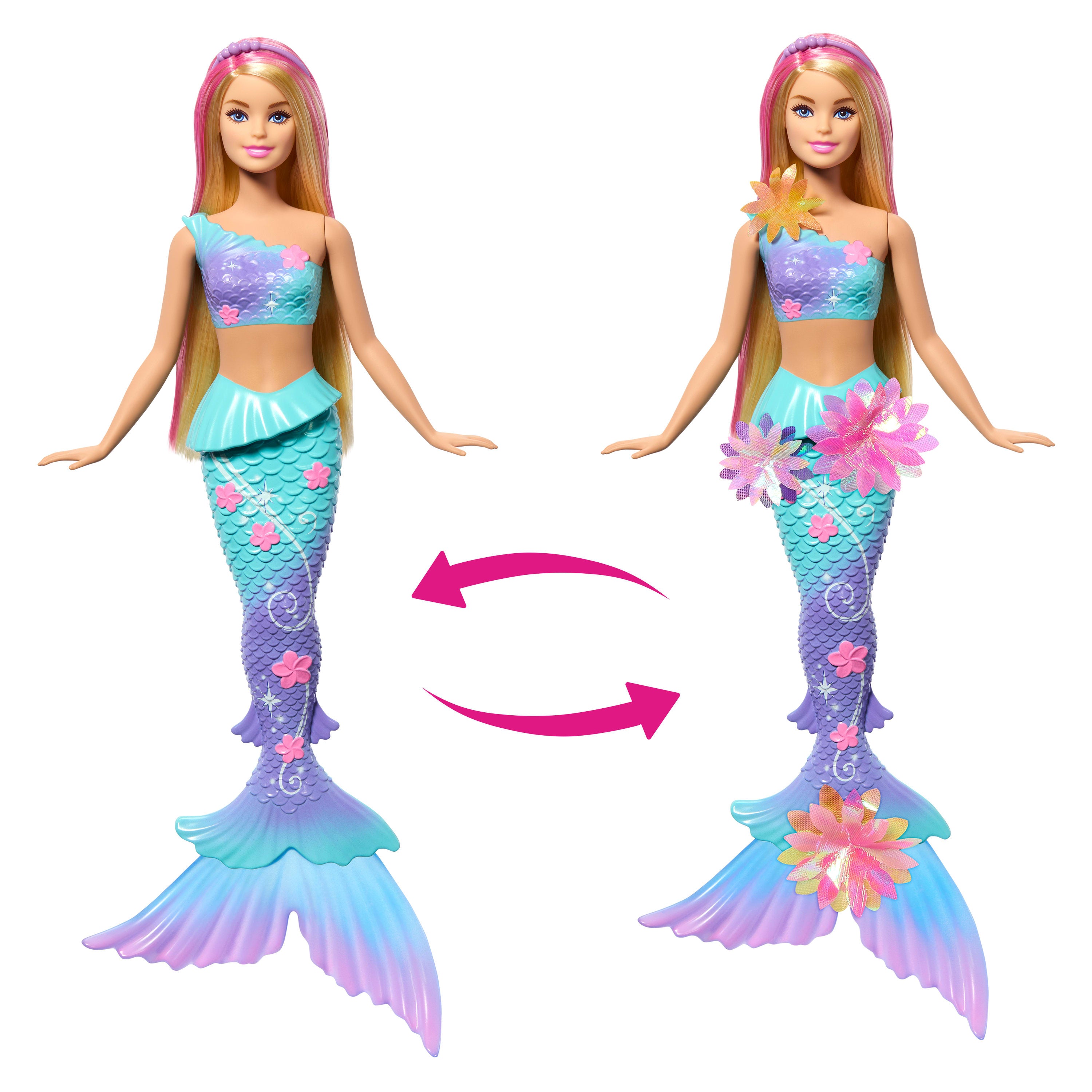 Barbie Flower Magic Mermaid Doll