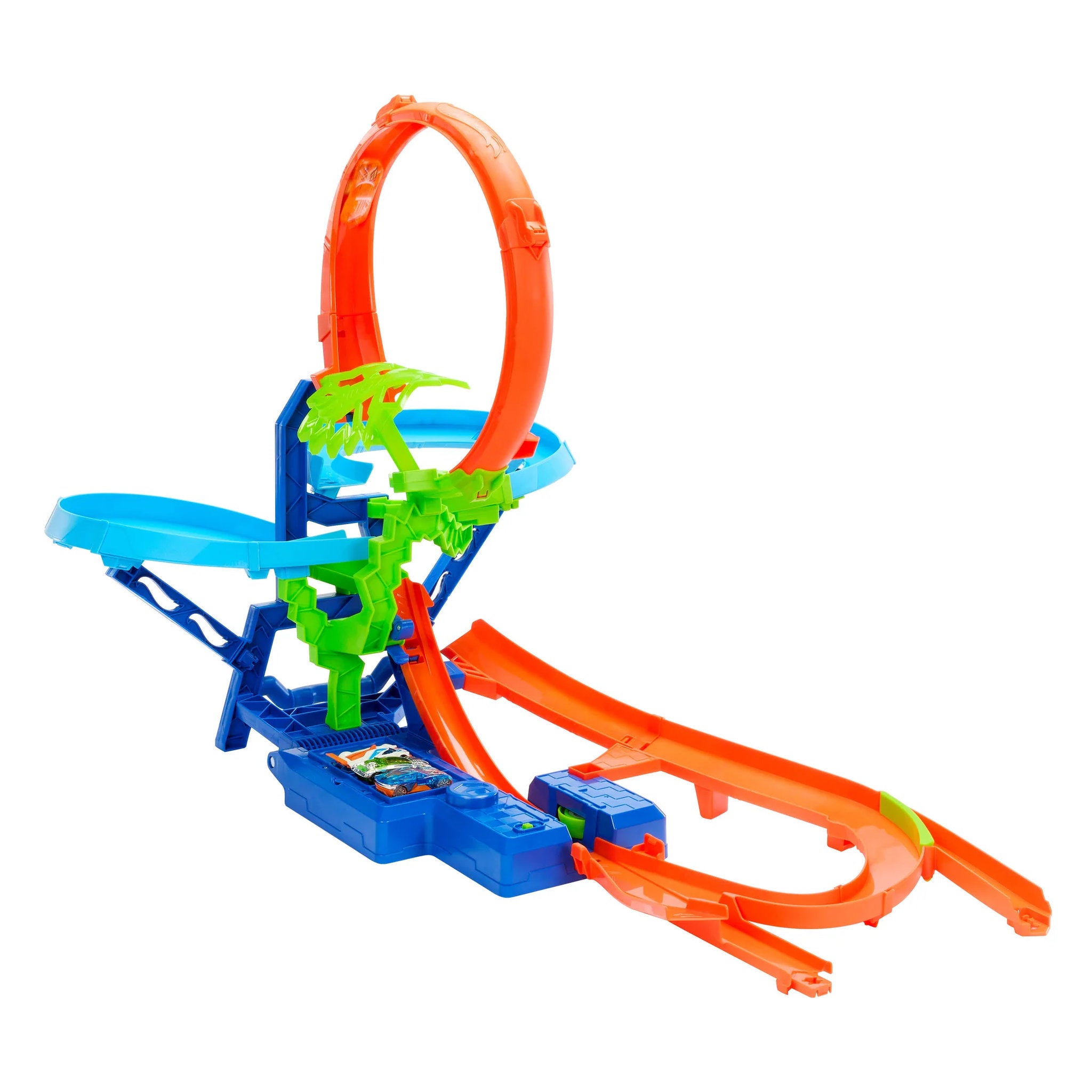 Hot Wheels Stunt Tracks Mid-Air Crash Playset