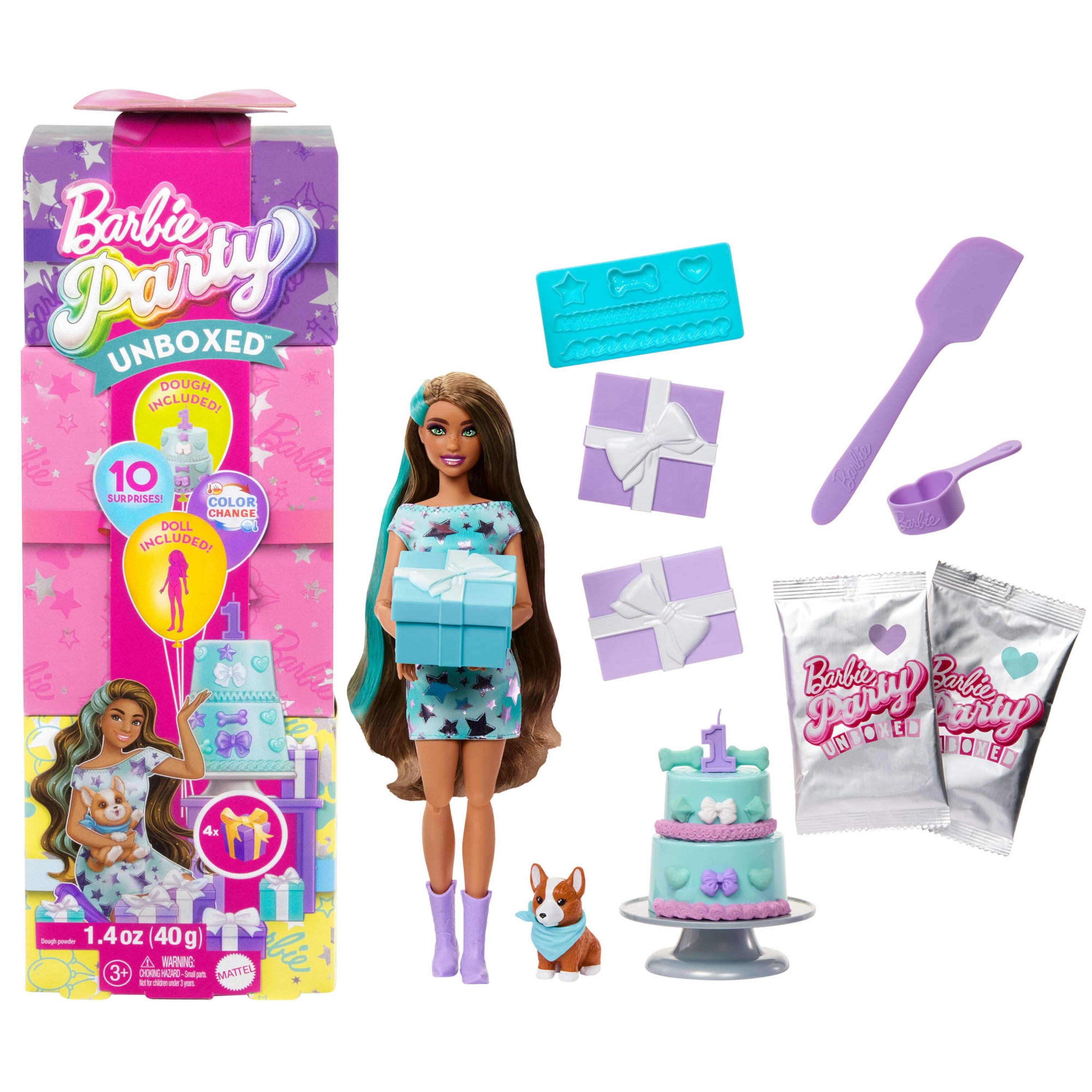 Barbie Party Unboxed Doll - Party Stars Set