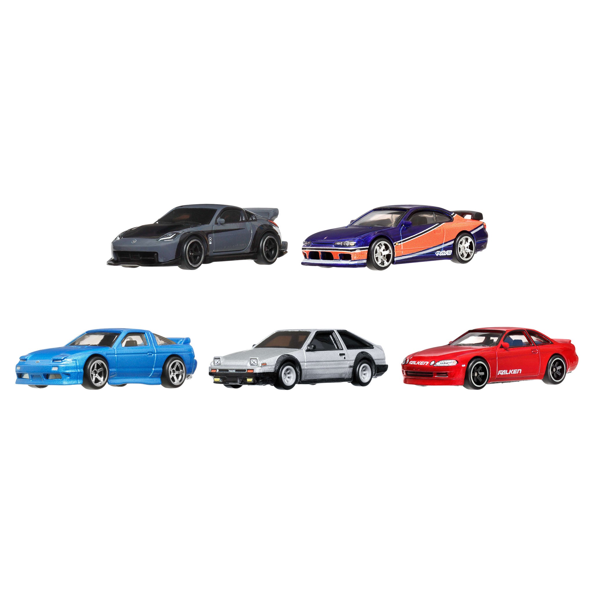 Hot Wheels Fast & Furious Tokyo Drift 5pk Bundle