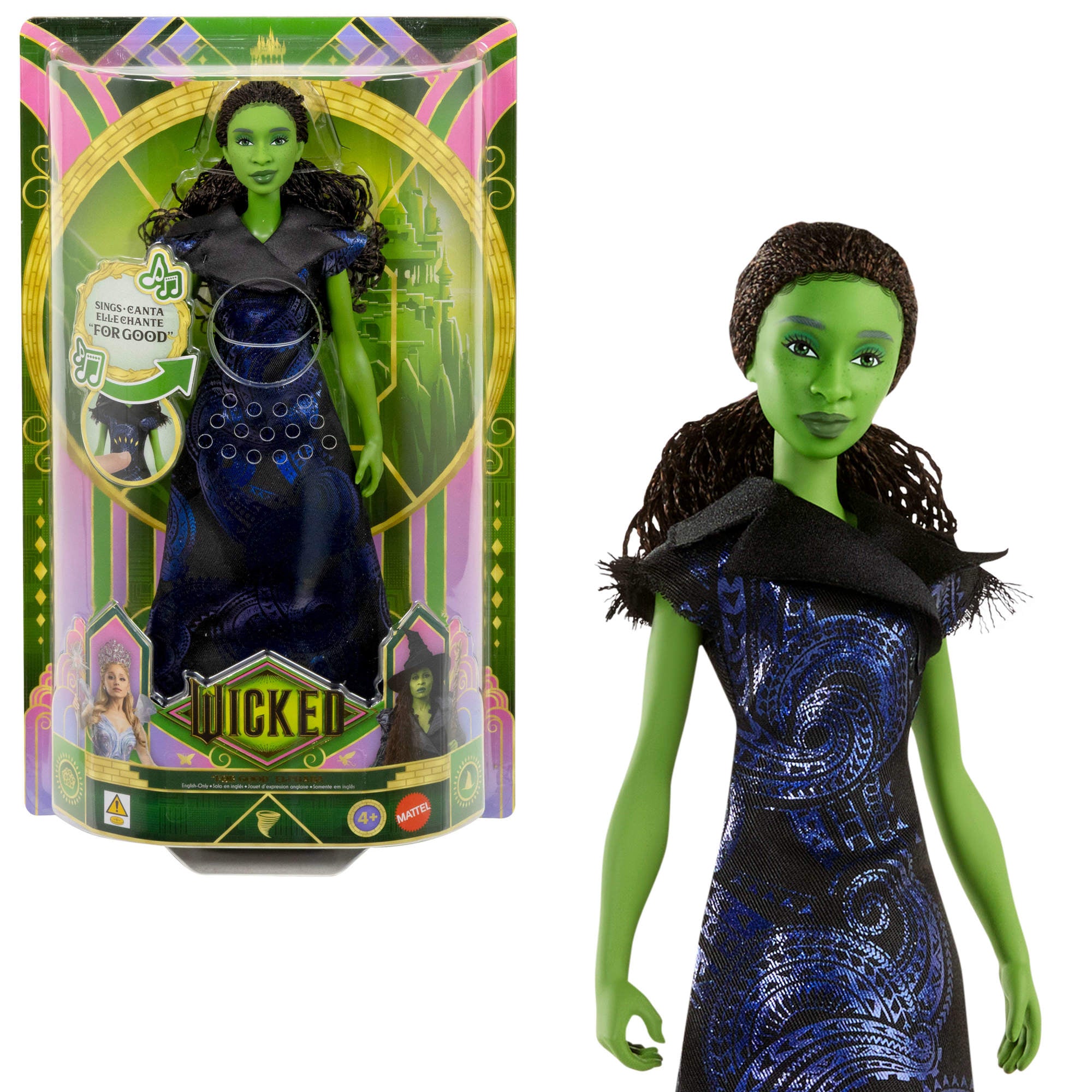 Wicked: For Good Singing Elphaba Doll