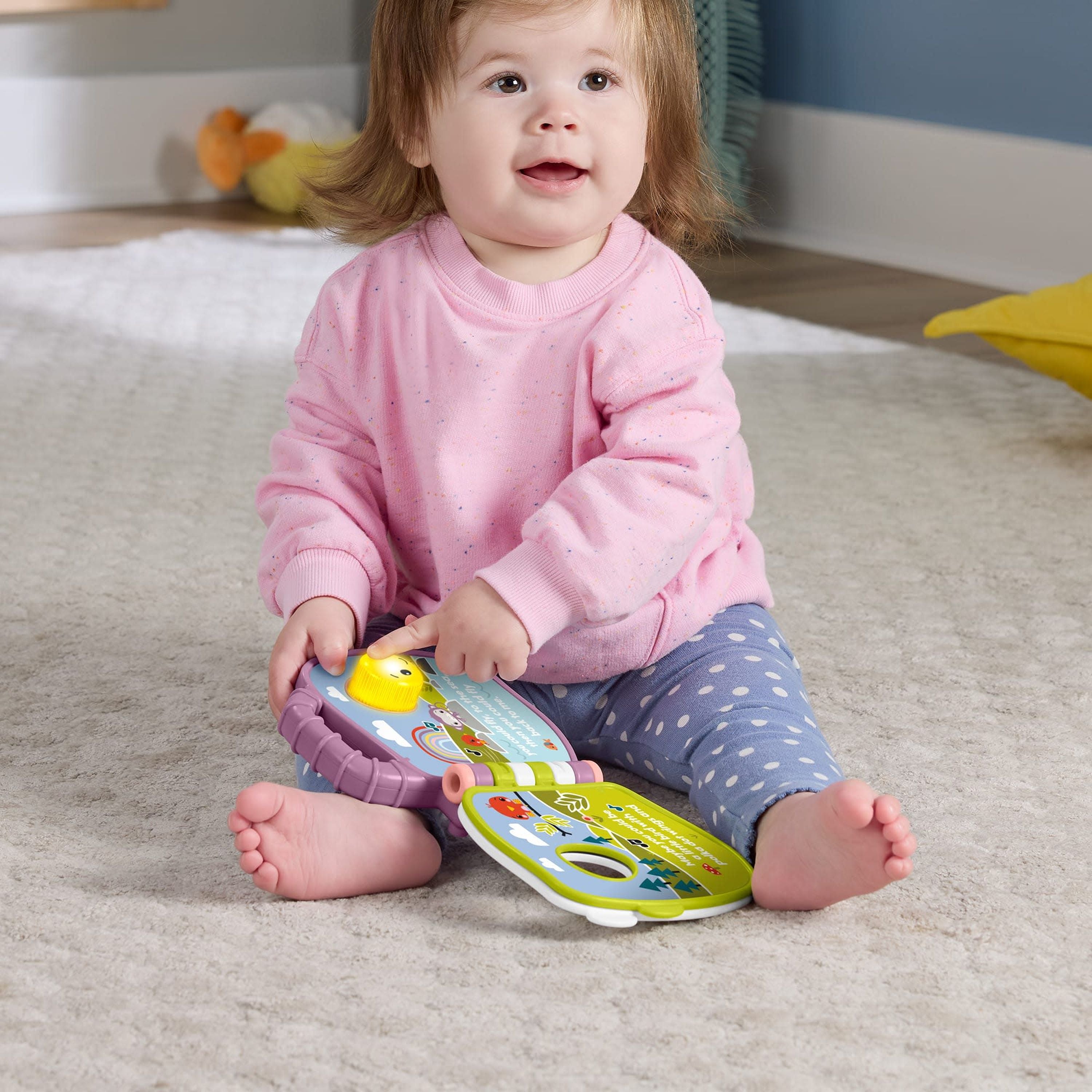 Fisher-Price The Purple Monkey Musical Storybook