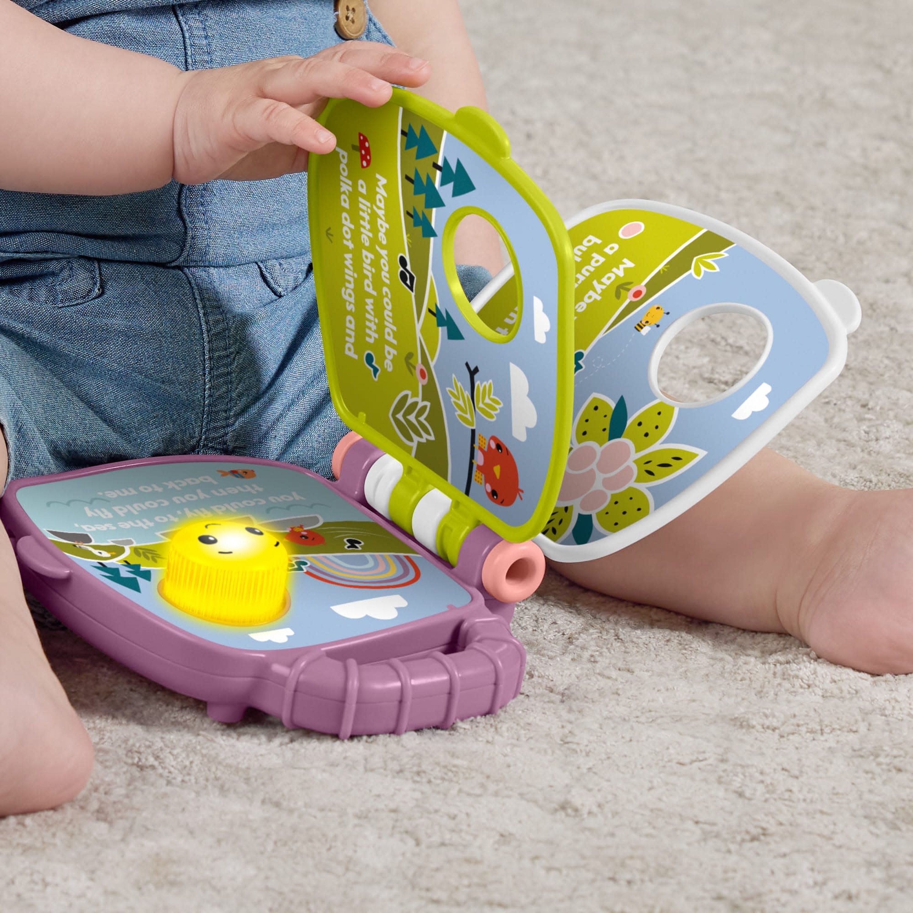 Fisher-Price The Purple Monkey Musical Storybook