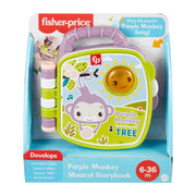 Fisher-Price The Purple Monkey Musical Storybook