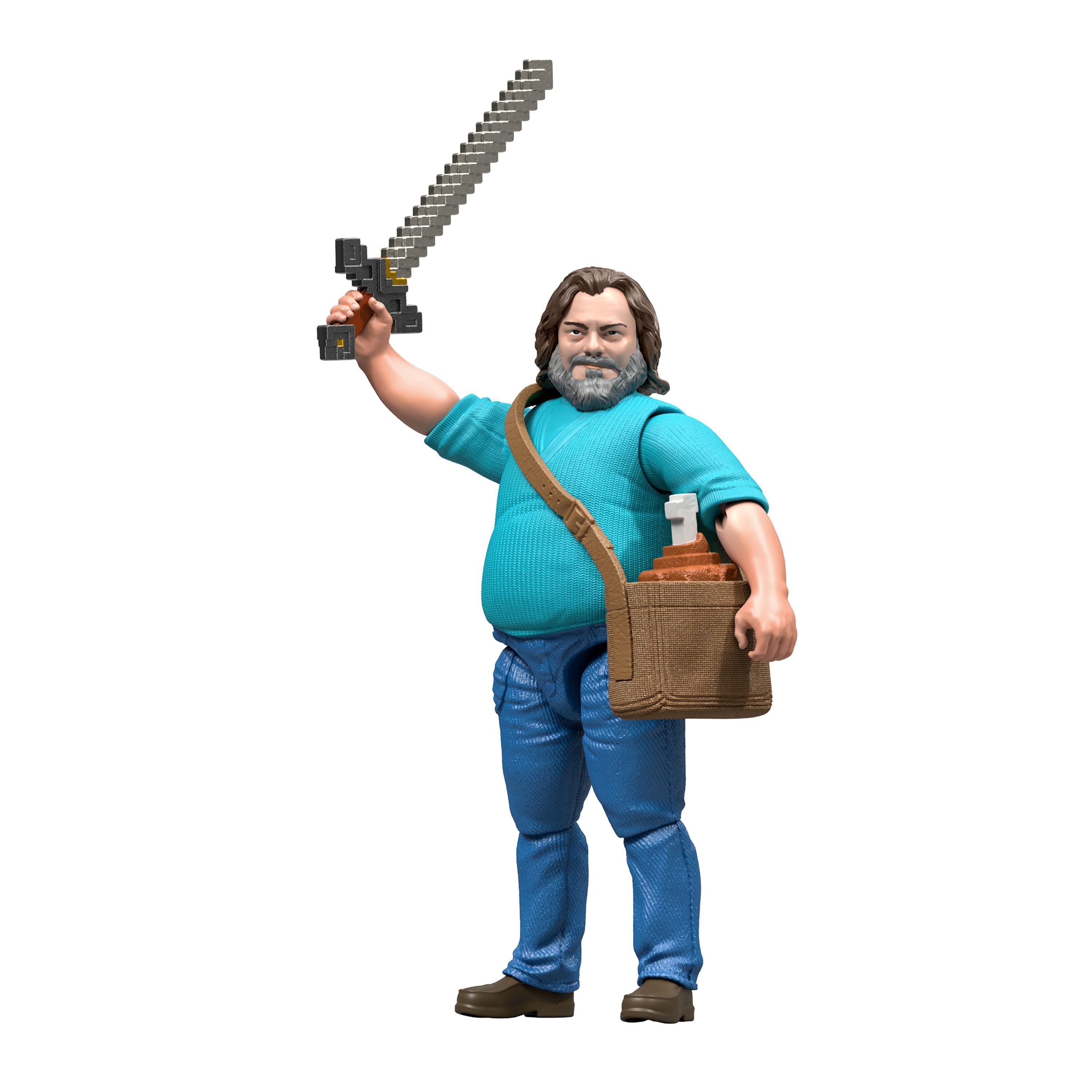 A Minecraft Movie Action Figure Steve