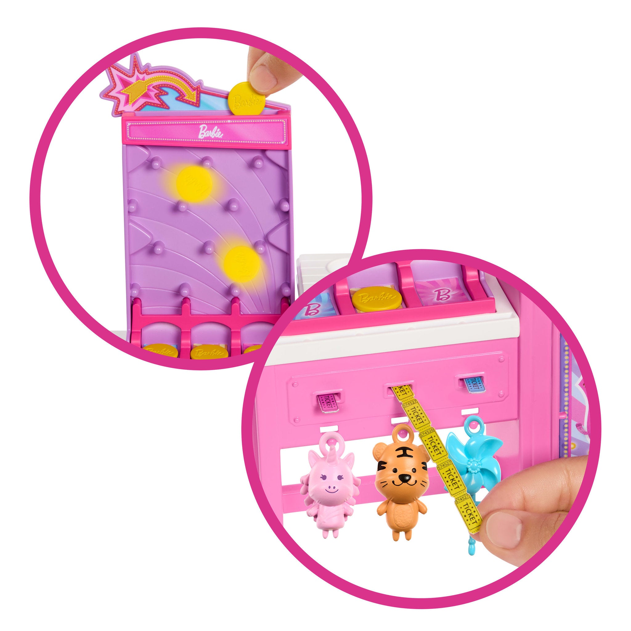 Barbie Mysteries Beach Detectives Malibu Cotton Candy Game Playset