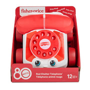 Fisher-Price Mattel 80th Anniversary Pretend Red Chatter Phone