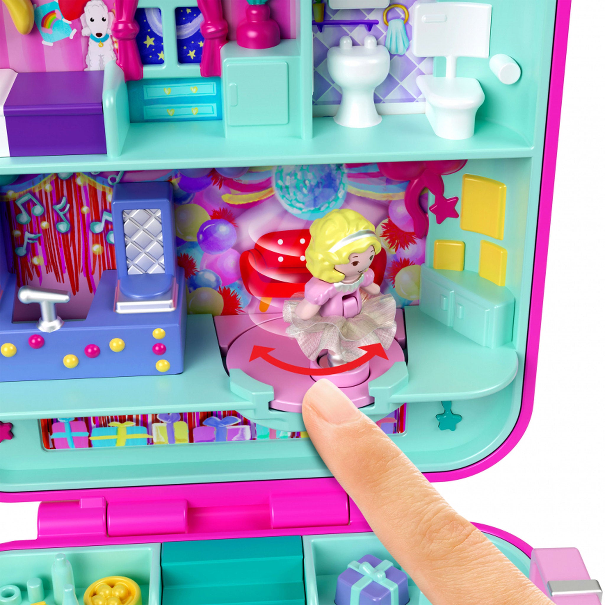 Polly Pocket 80th Anniversary Keepsake Collection Compact - Toyworld NZ