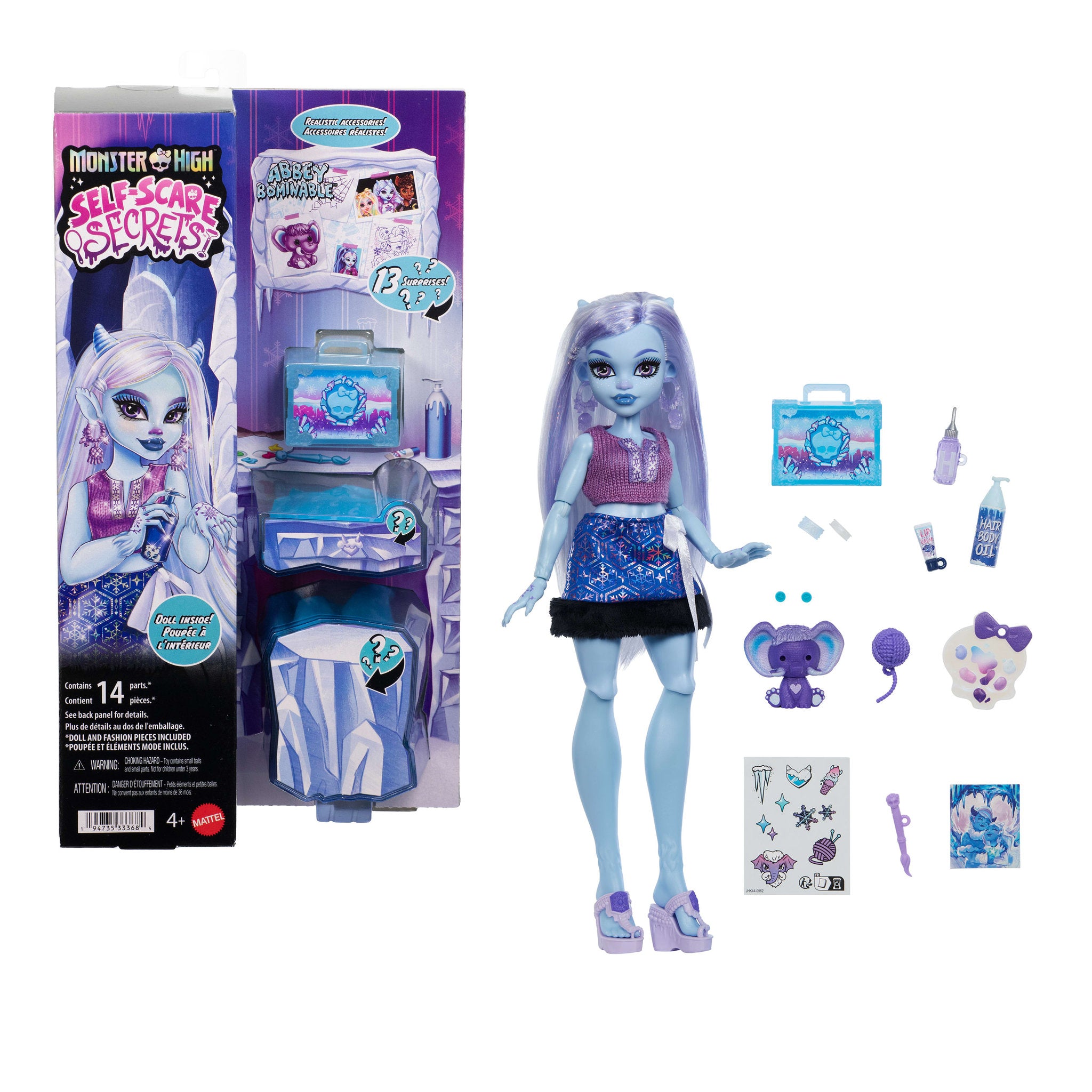 Monster High Self-Scare Secrets Doll Abbey