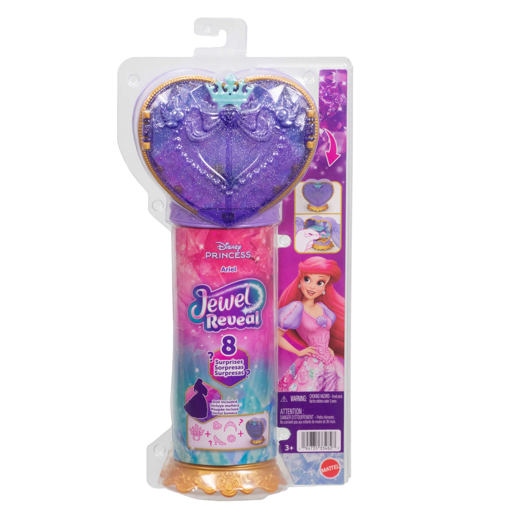 Disney Princess Jewel Reveal Doll - Ariel