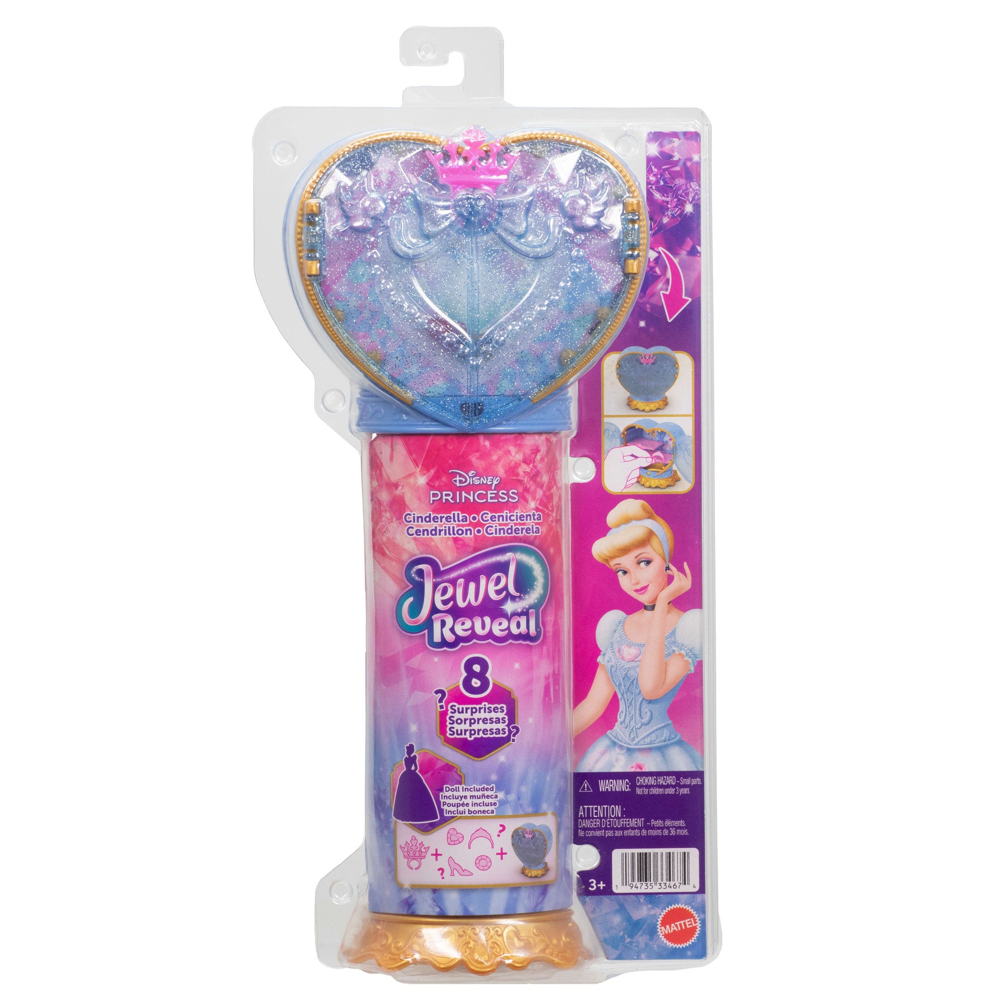 Disney Princess Jewel Reveal Doll - Cinderella