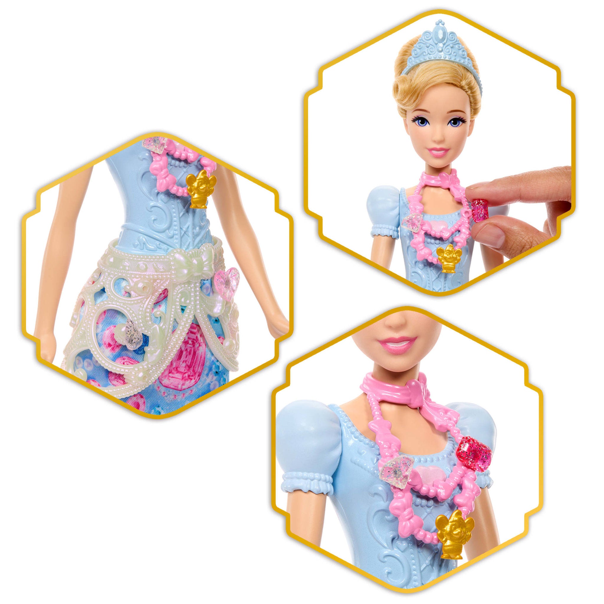Disney Princess Jewel Reveal Doll - Cinderella