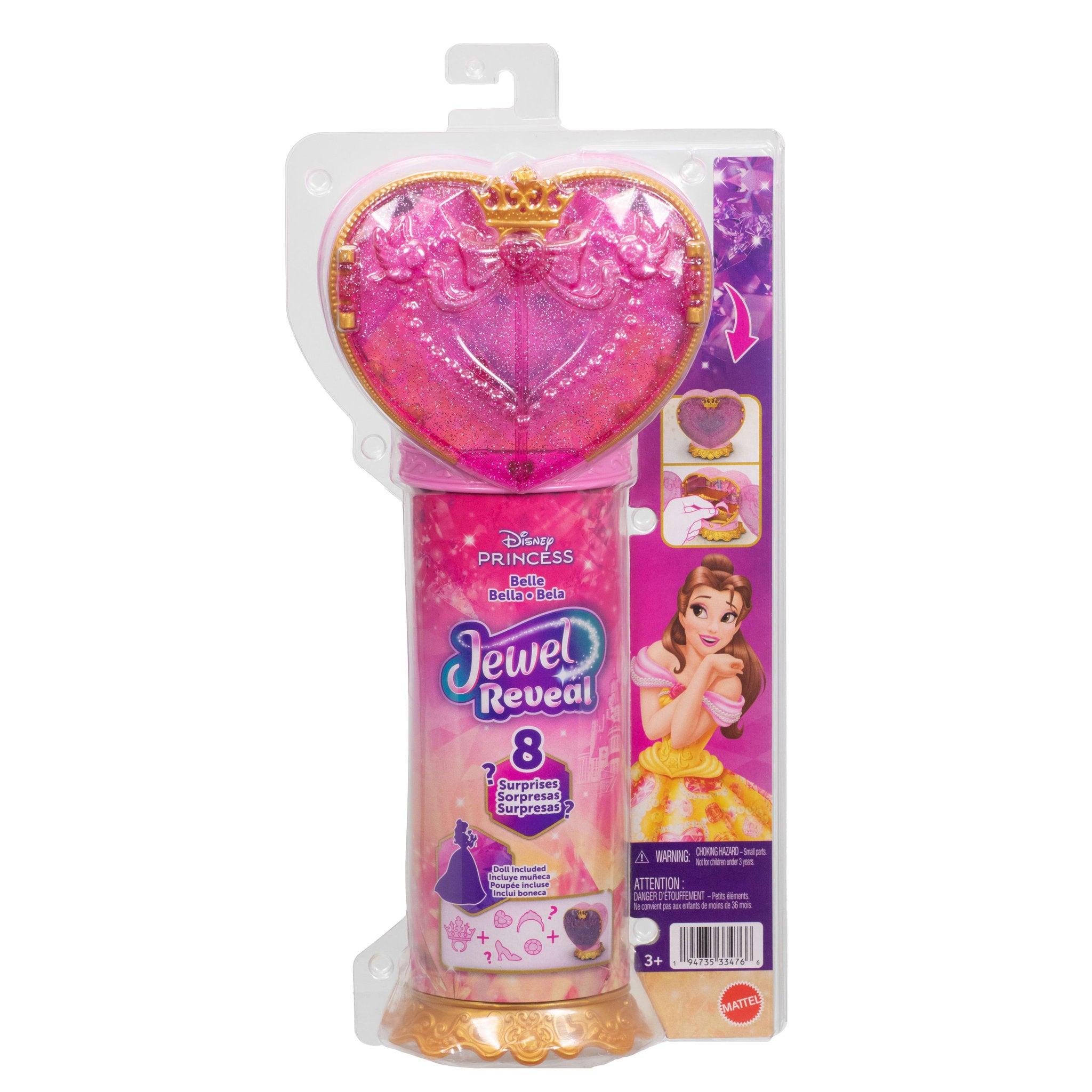 Disney Princess Jewel Reveal Doll - Belle