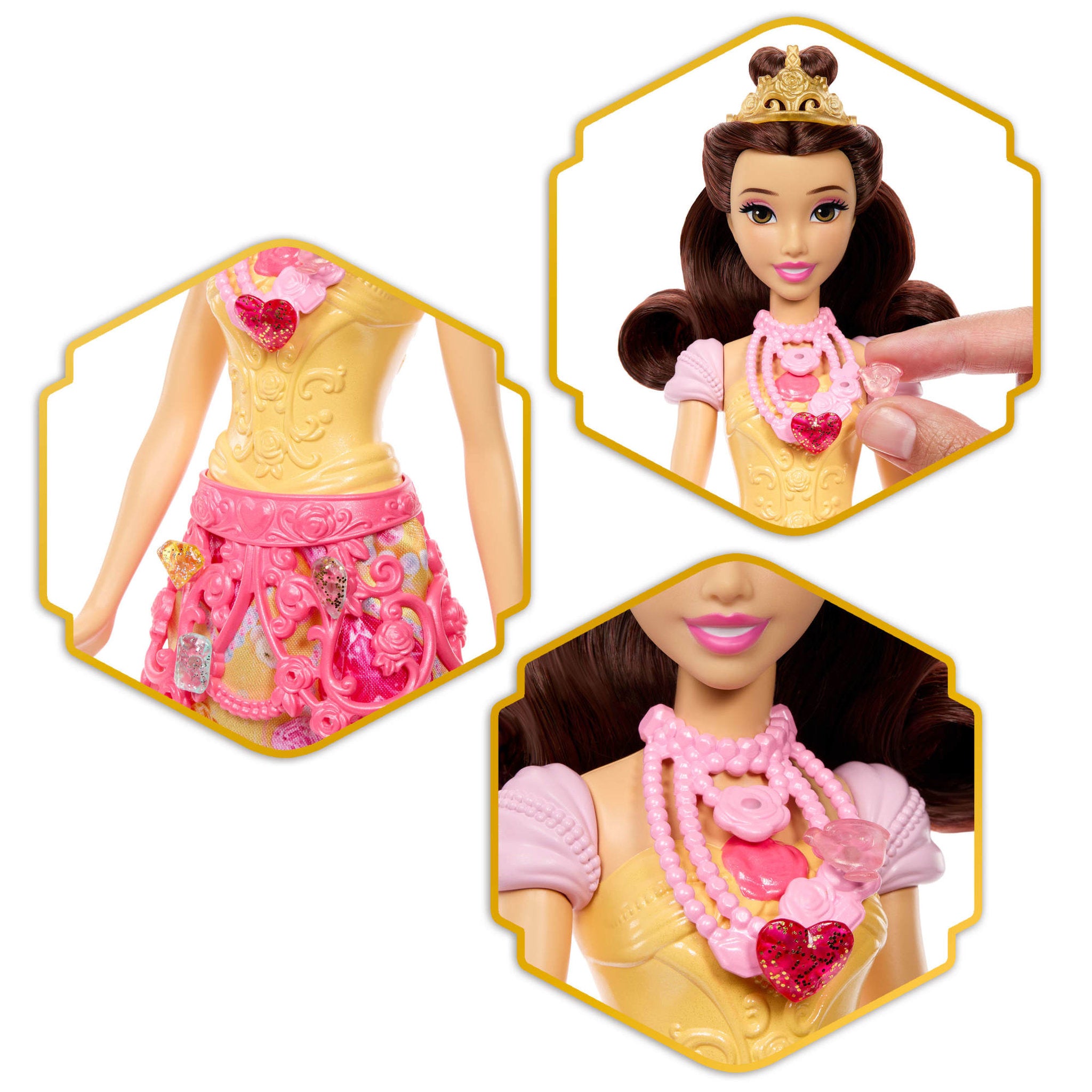 Disney Princess Jewel Reveal Doll - Belle