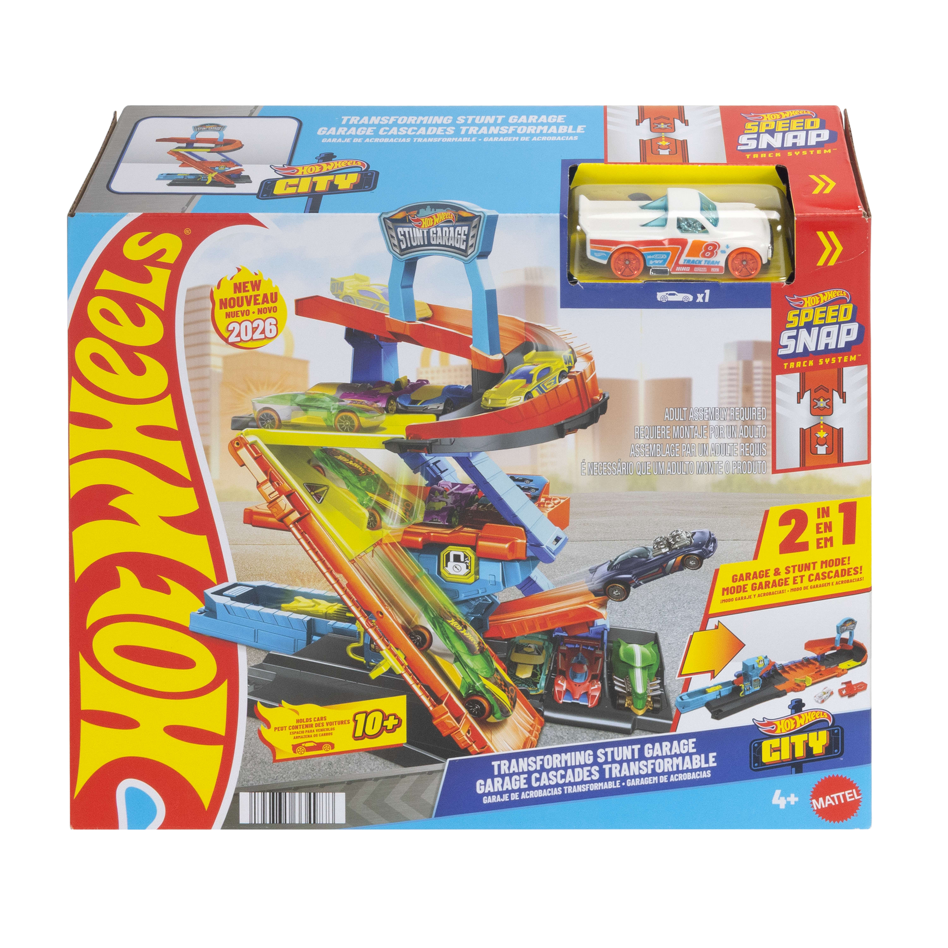 Hot Wheels Garage 288GTO3台セット Hot Wheels City Transforming Stunt Garage Track Set – Toyworld NZ