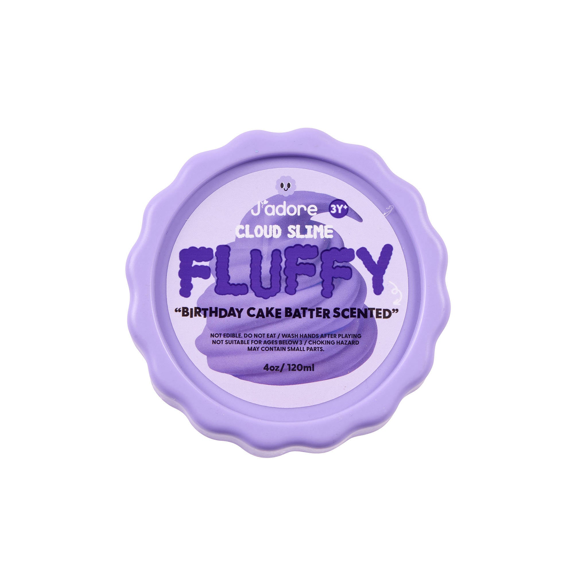 J'adore Fluffy Slime - Birthday Cake Batter Scented
