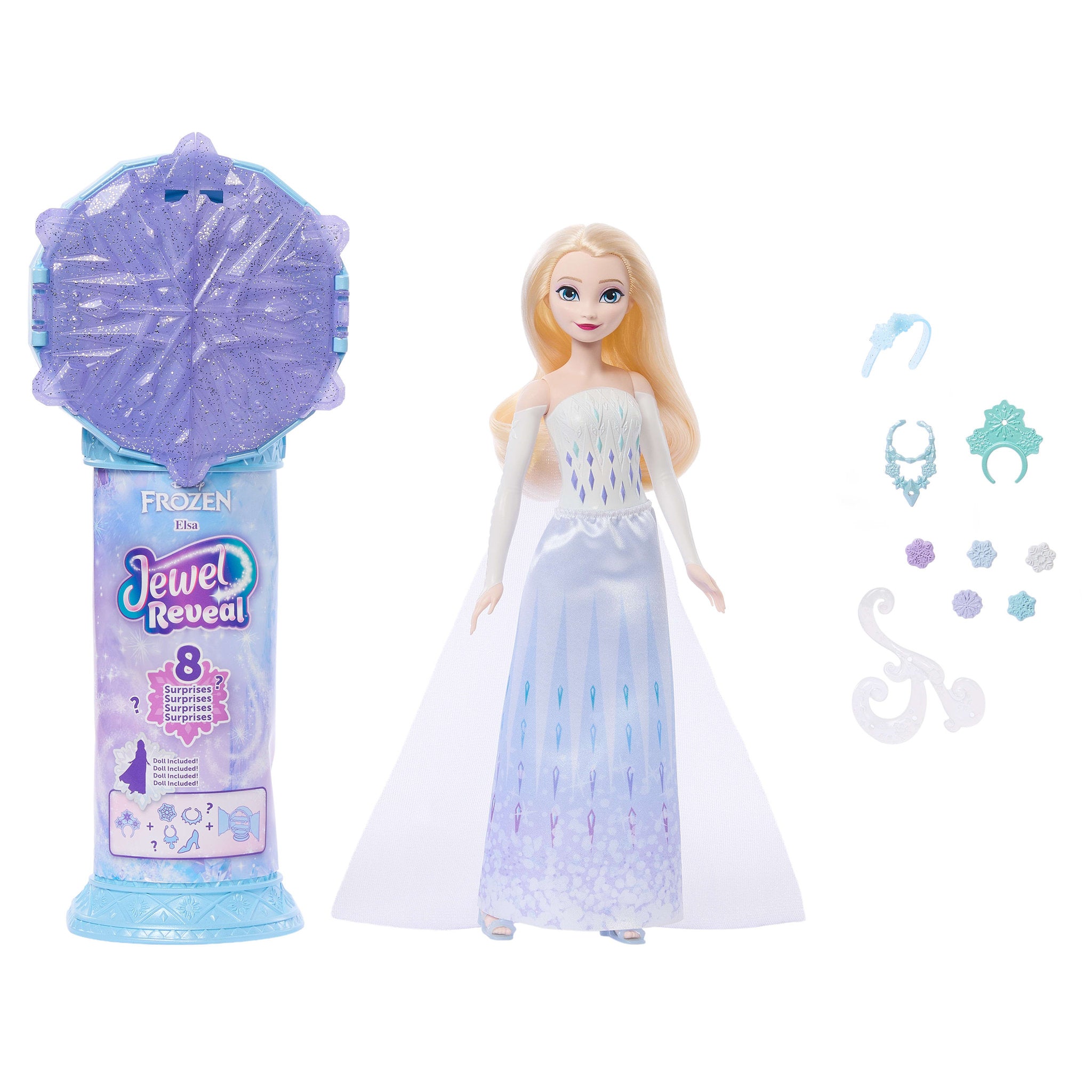 Disney Frozen Jewel Reveal Doll Elsa