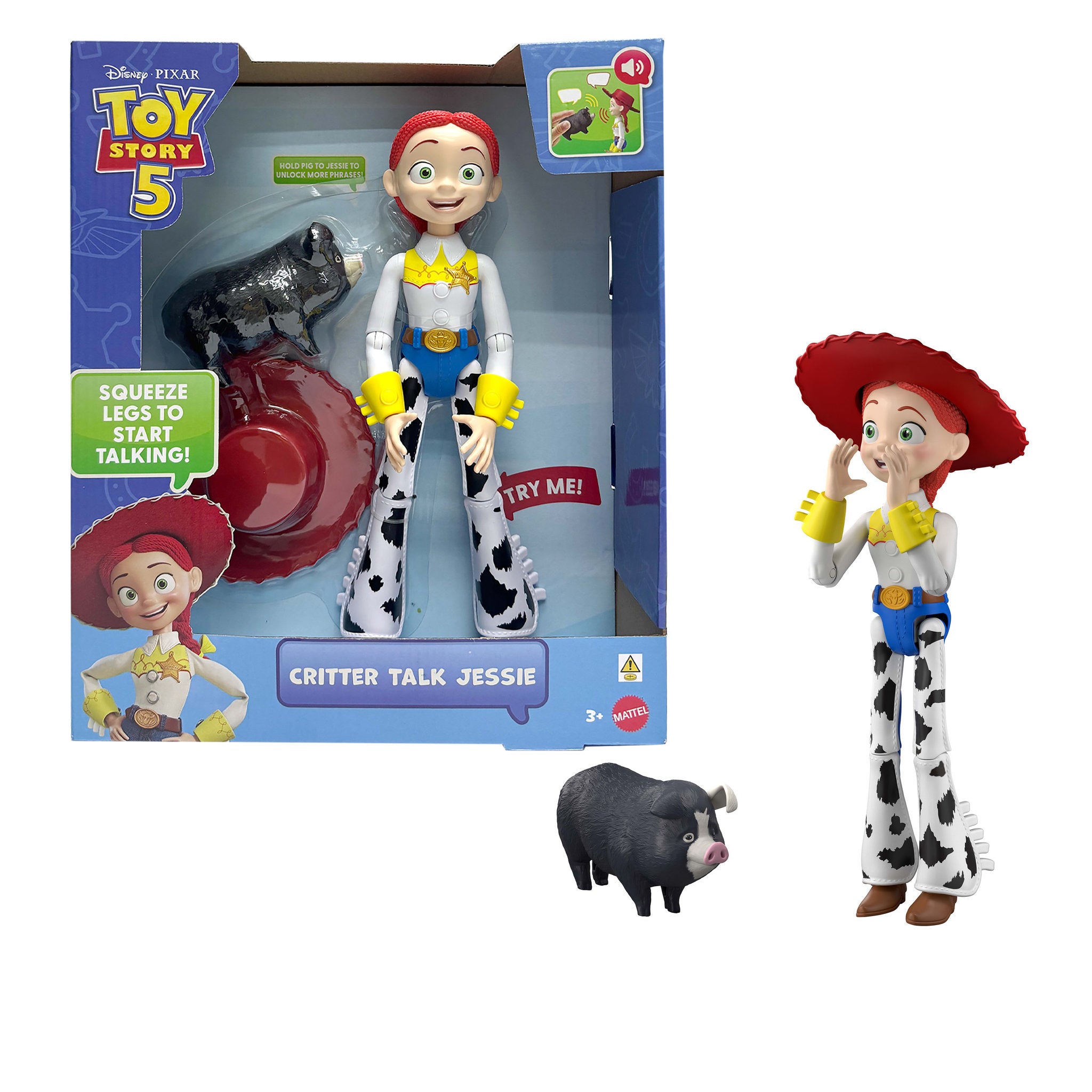 Disney Pixar Toy Story 5 Critter Talk Jessie Figure