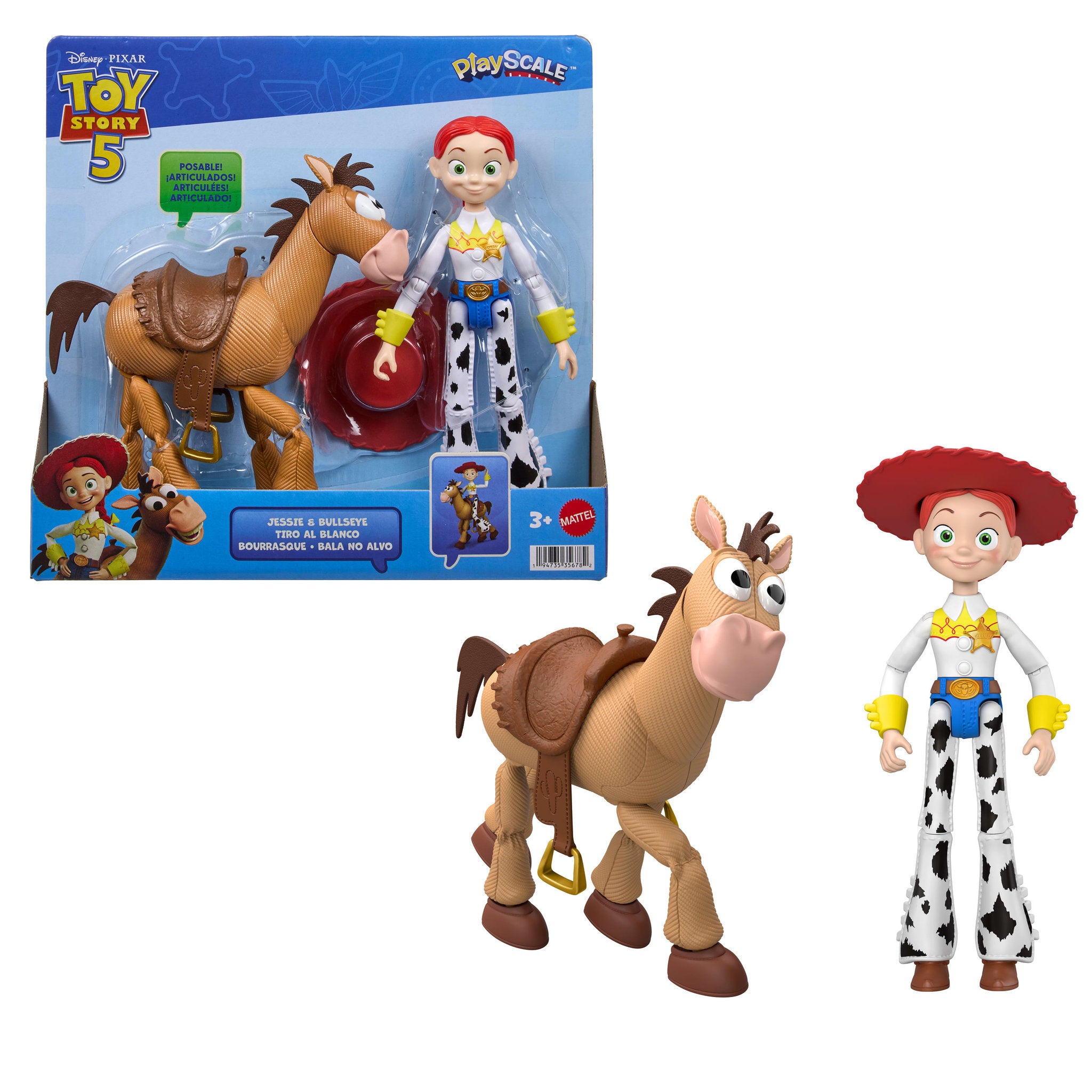 Disney Pixar Toy Story 5 Jessie & Bullseye 2 Pack