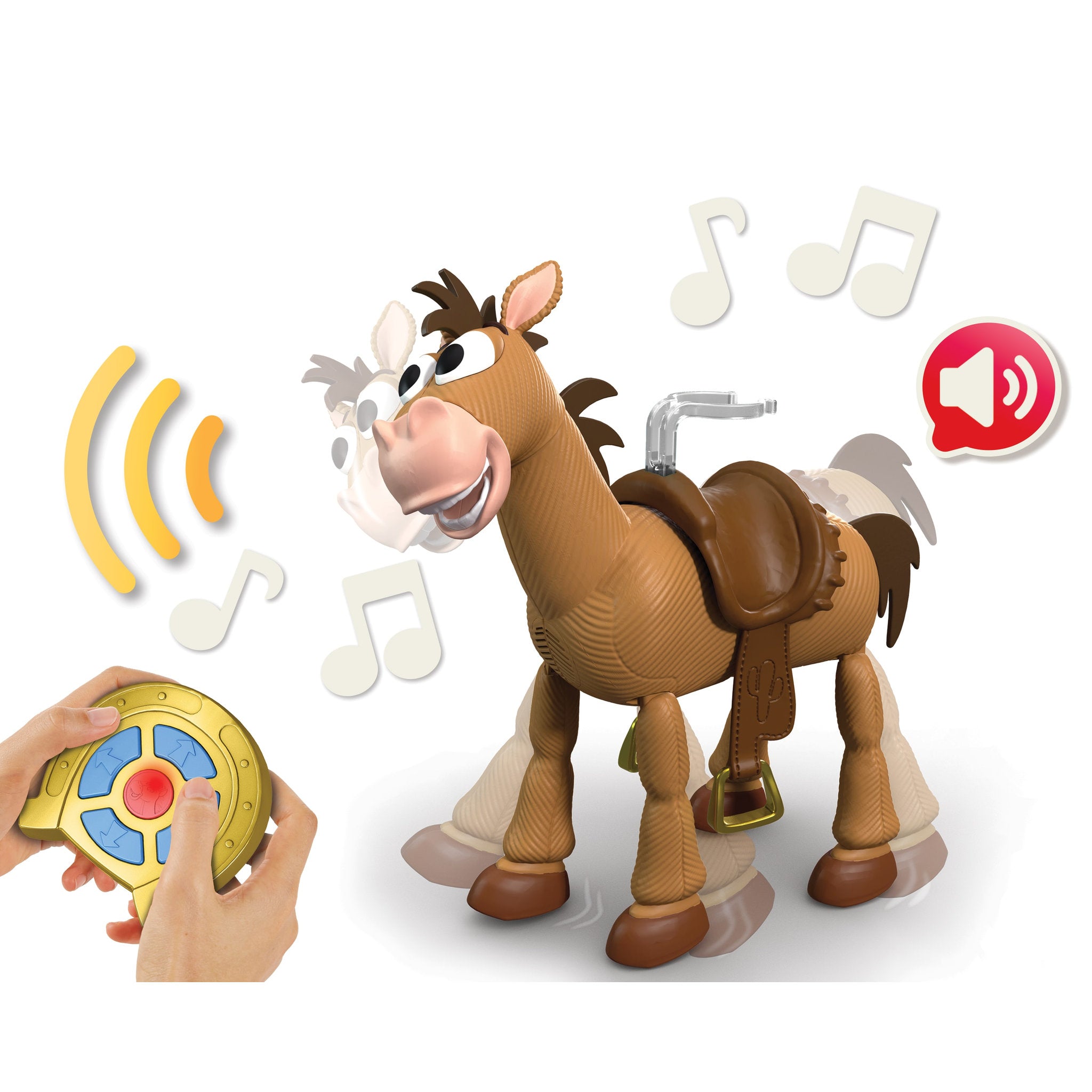 Disney Pixar Toy Story 5 Giddy-Up Bullseye Remote Control Figure