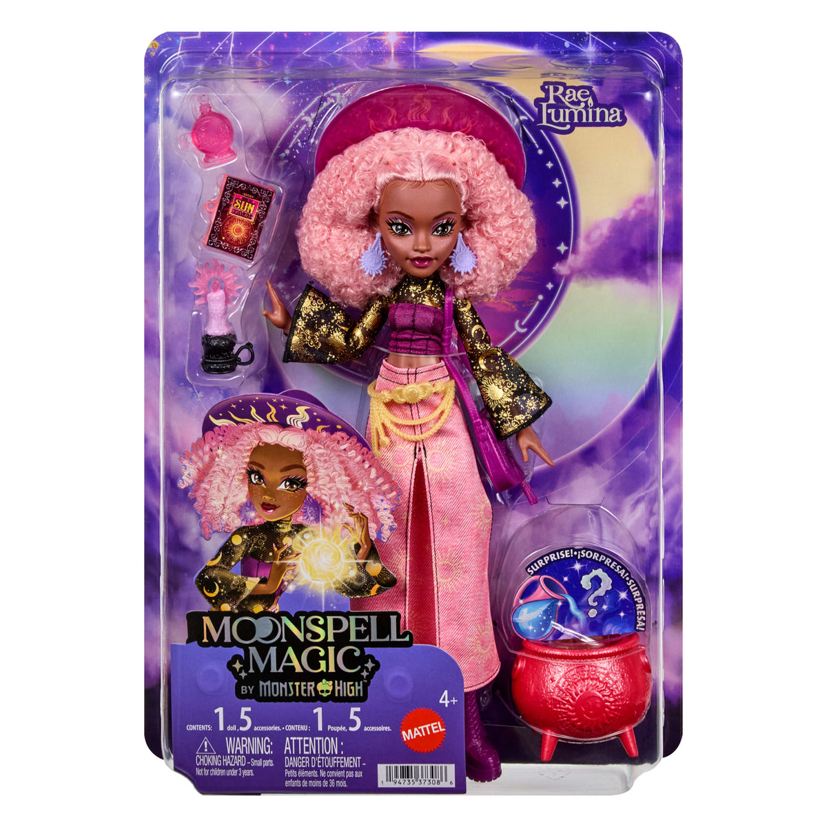Monster High Moonspell Rae Lumina Doll - Toyworld NZ