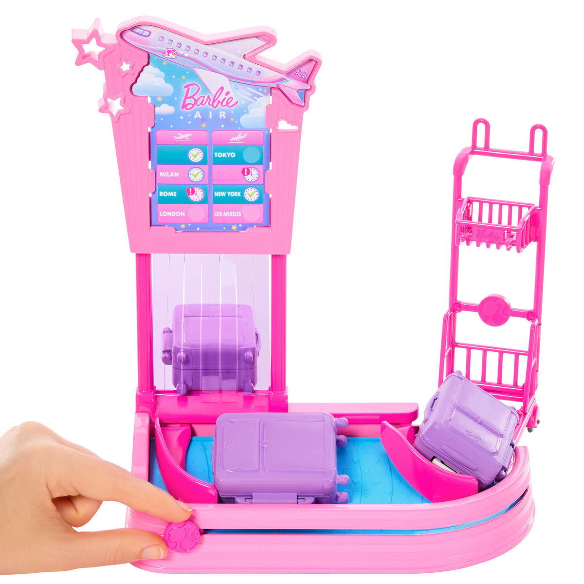 Barbie Family & Friends Baggage Claim Playset - Toyworld NZ