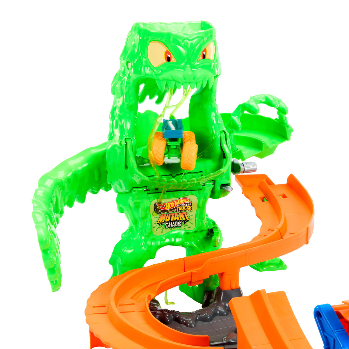 Hot Wheels Monster Trucks Mutant Chaos Monster Takedown - Toyworld NZ