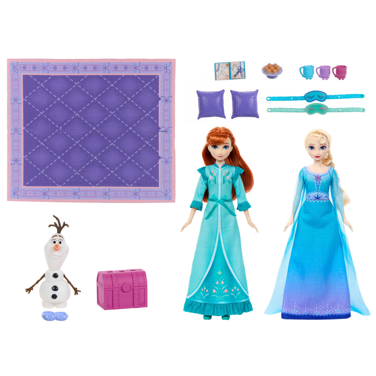 Disney Frozen Slumber Set with Anna & Elsa - Toyworld NZ