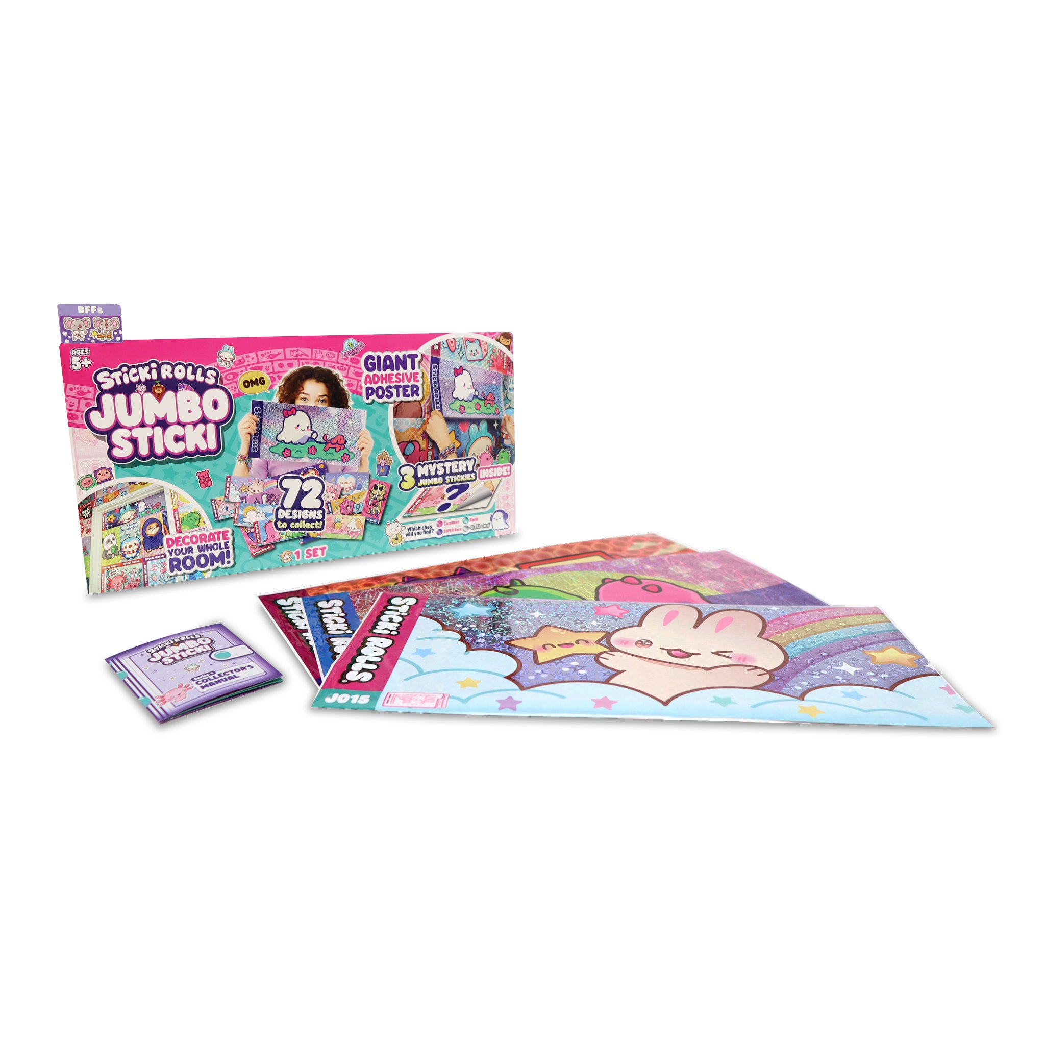 Sticki Rolls Jumbo Sticki 3pk