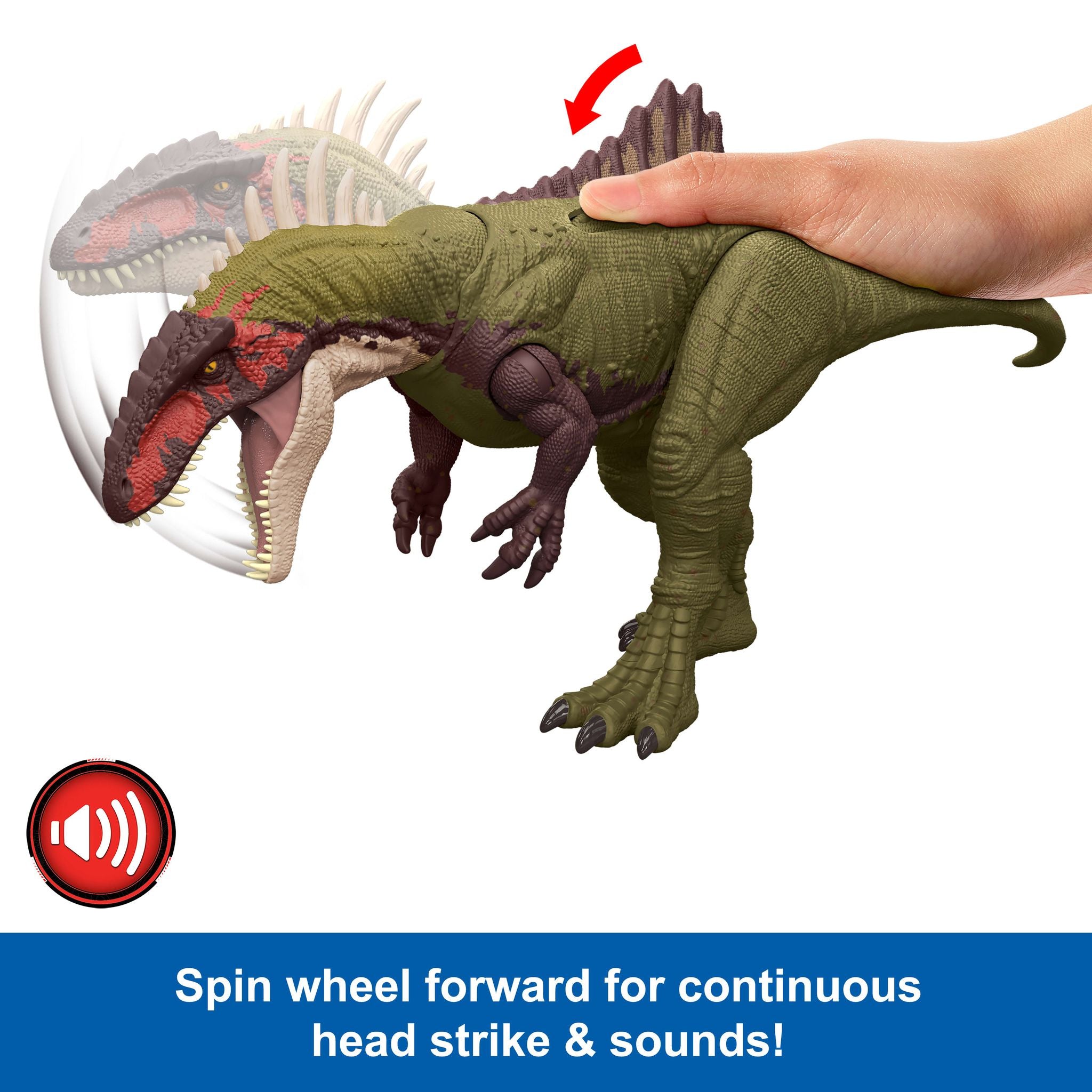 Jurassic World Battle Roar Becklespinax