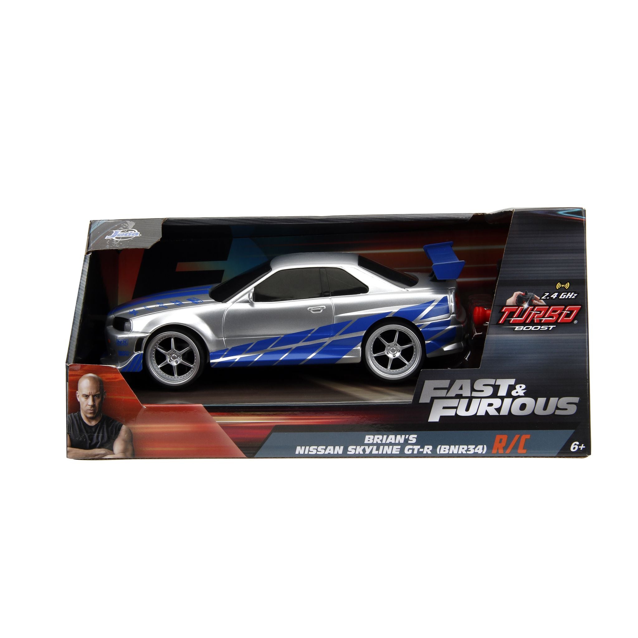 Jada 1:24 Fast & Furious RC Car Assorted Styles
