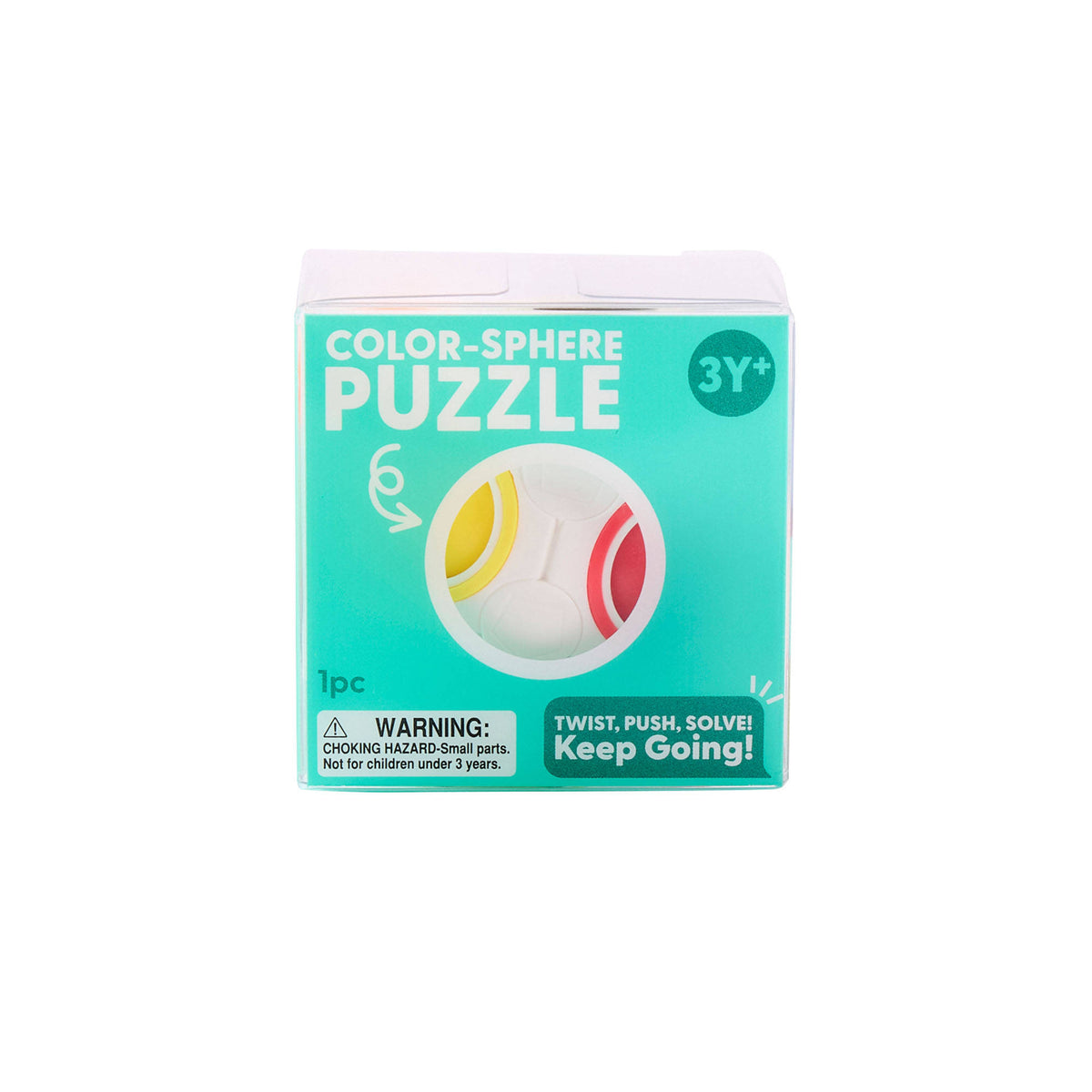 J'adore Colour Sphere Puzzle - White
