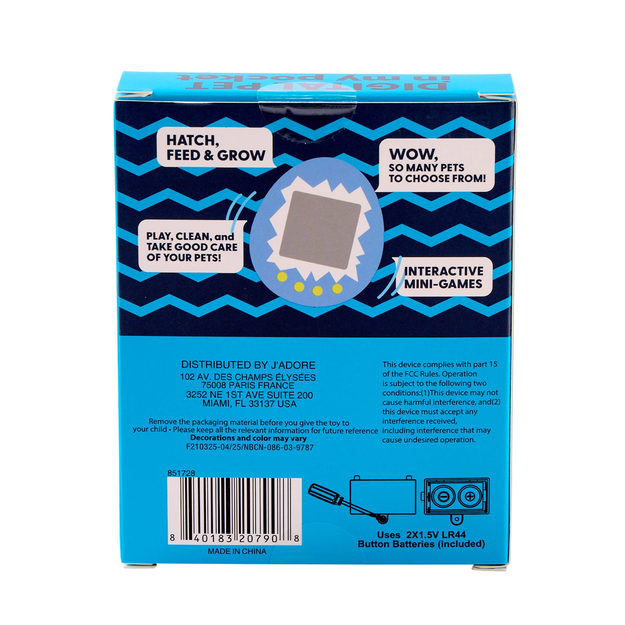J'adore Digital Pet - Blue